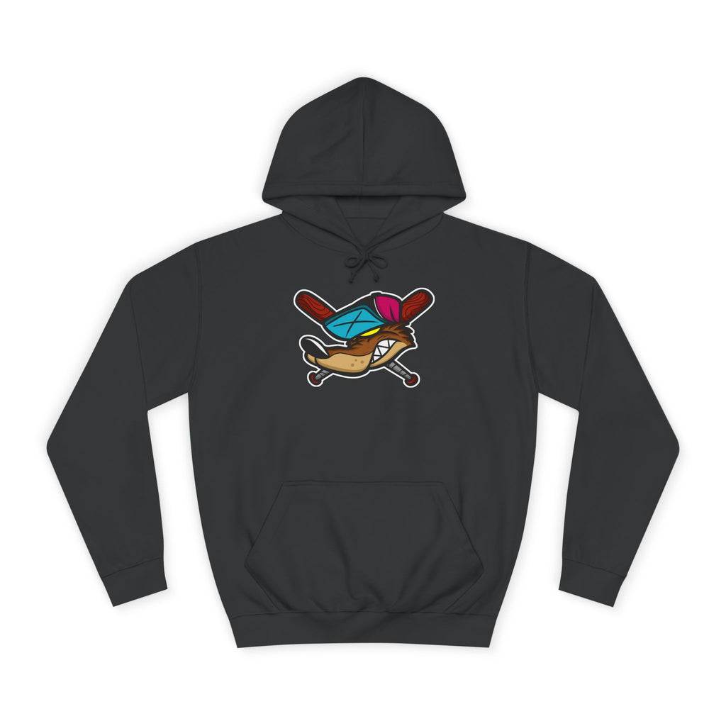 Vintage Cartoon Hoodie, Unisex College Hoodie, Casual Wear, Gift for Students, Cozy Sweatshirt, College Life Apparel
