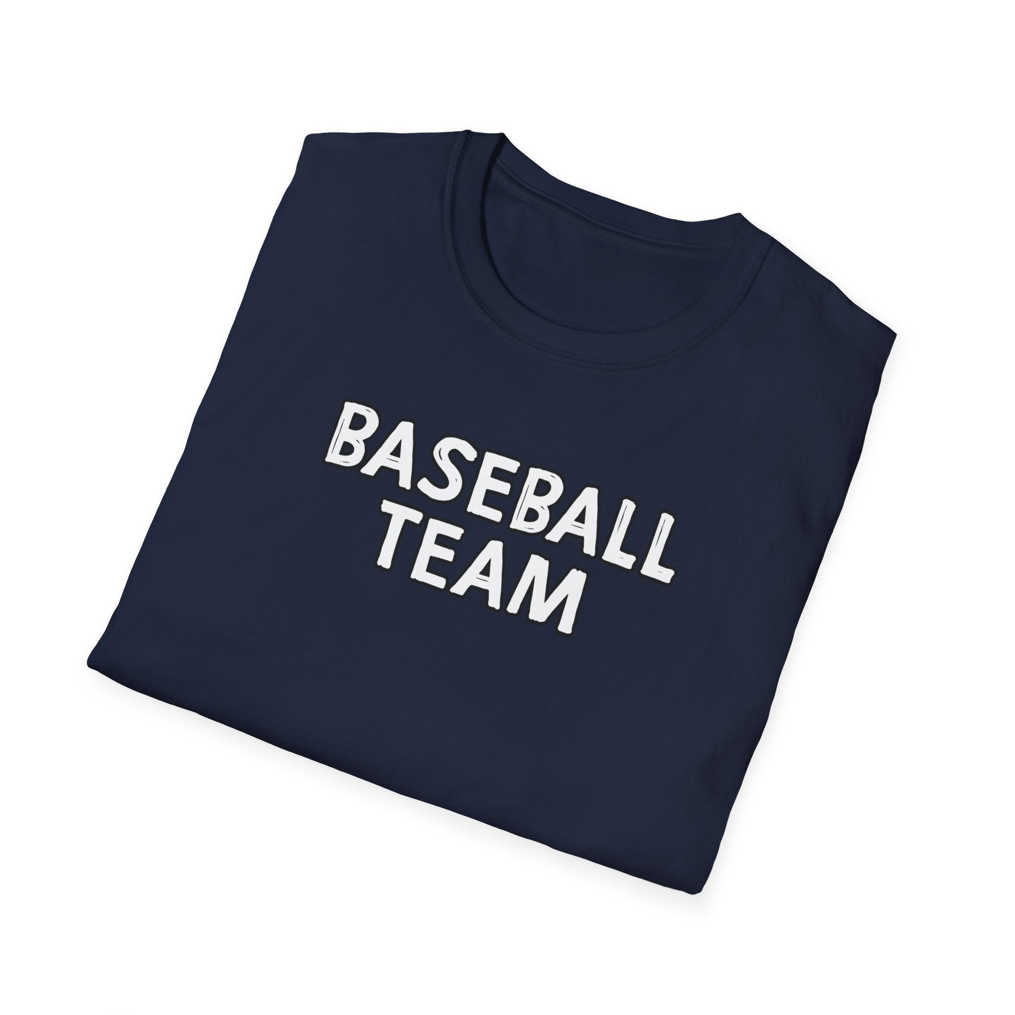 Baseball Team Unisex T-Shirt - Sporty, Casual Wear, Perfect for Team Spirit, Game Days, and Gifts, Summer Fun