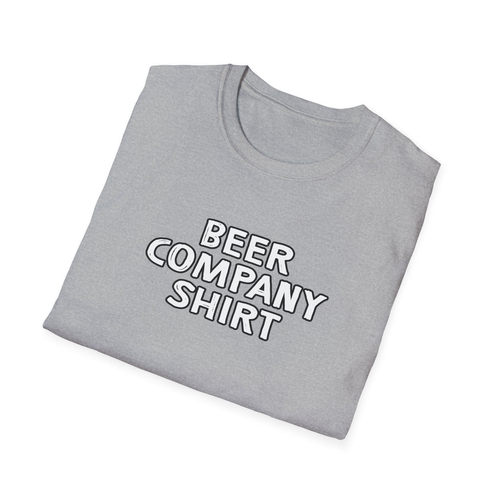 Casual Beer Company T-Shirt, Perfect for Beer Lovers, Party Wear, Gifts for Craft Beer Enthusiasts, Summer BBQs, Beer Festivals