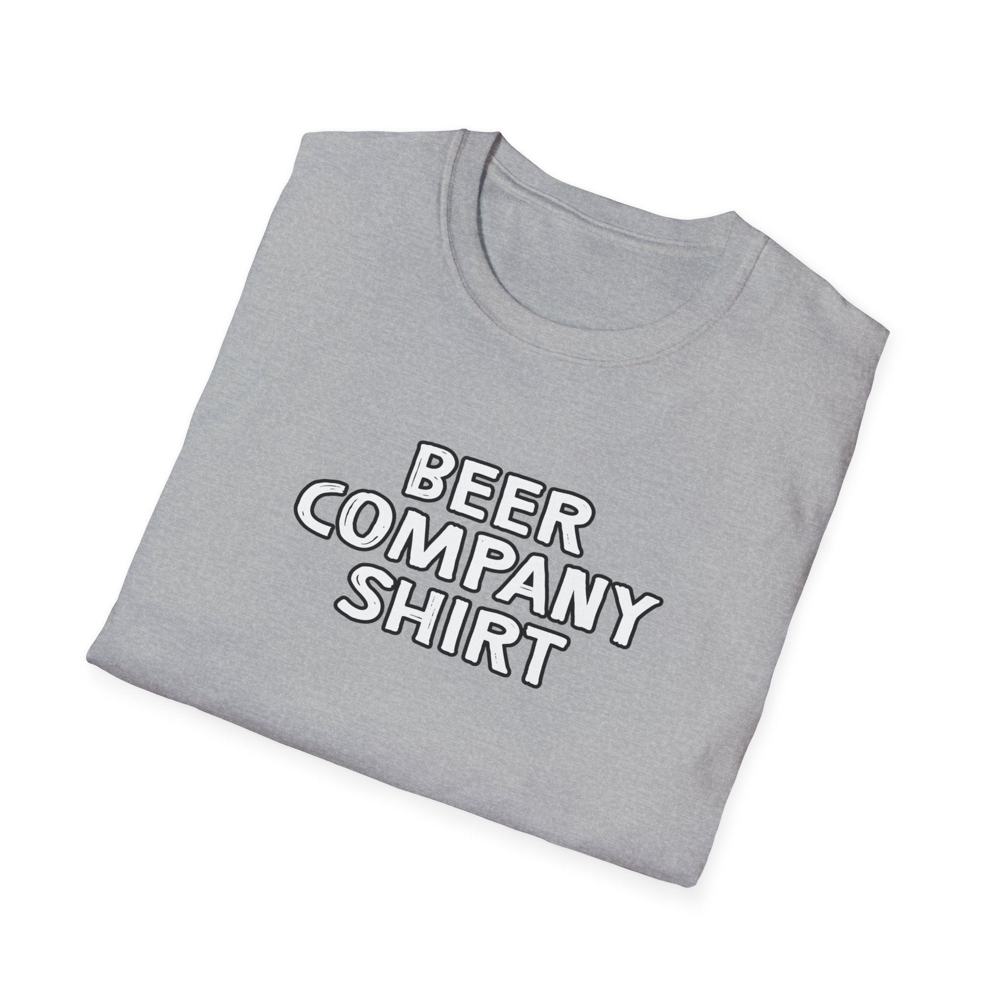 Casual Beer Company T-Shirt, Perfect for Beer Lovers, Party Wear, Gifts for Craft Beer Enthusiasts, Summer BBQs, Beer Festivals