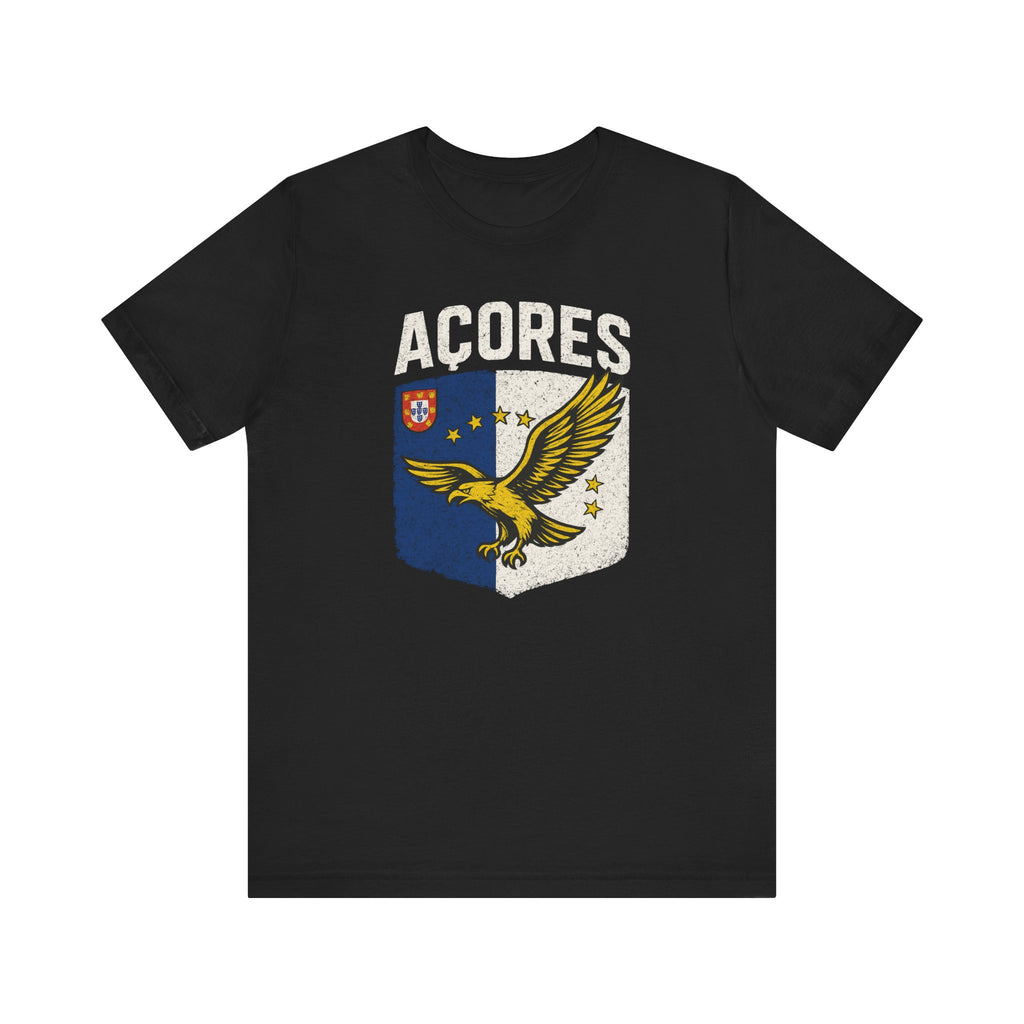 Açores Crest Eagle T-Shirt — Azores Pride Graphic Tee