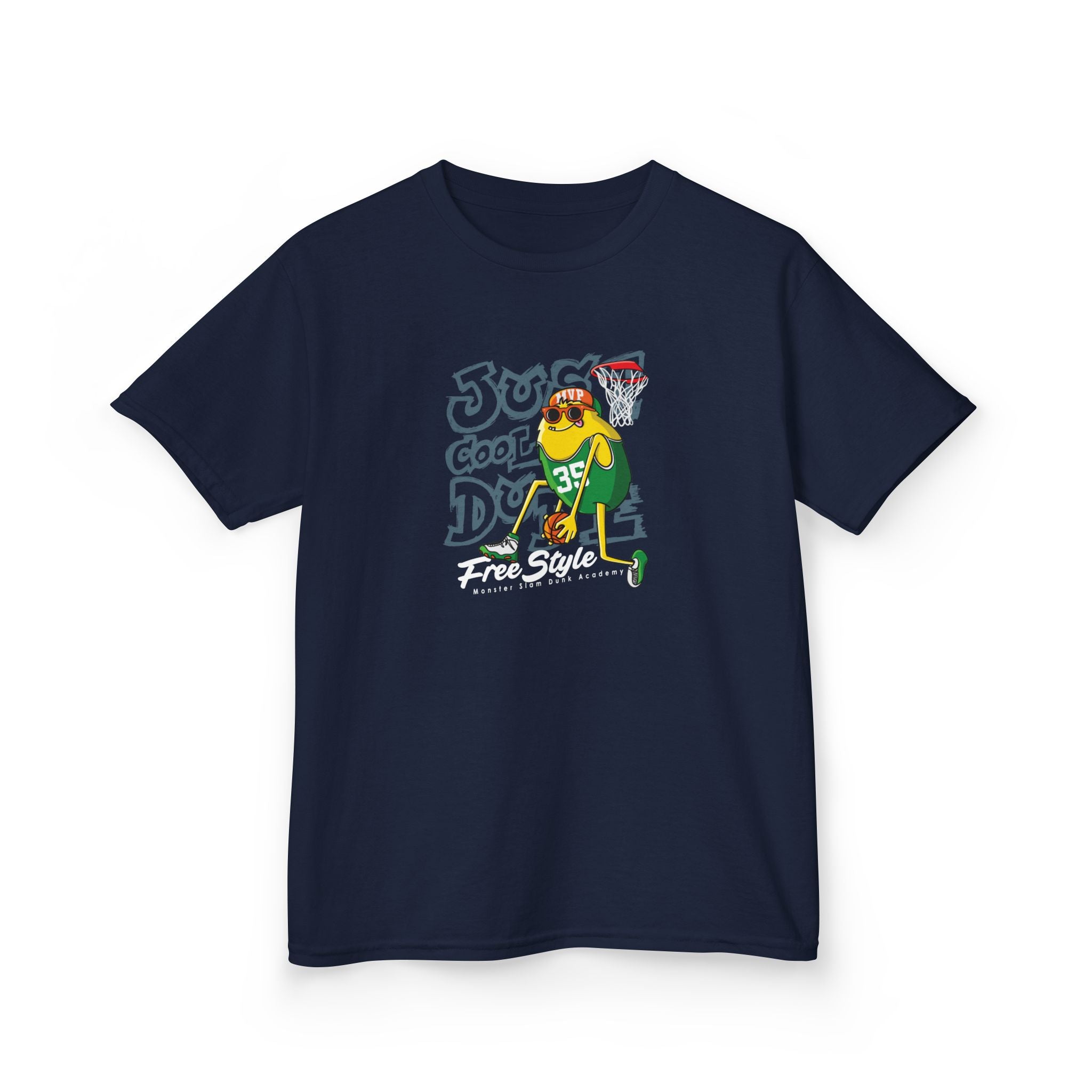 Cool Graphic Tee for Kids - Perfect for Sports and Play, Just Coop Doodle, Basketball Lovers, Gift for Boys, Fun Casual Wear