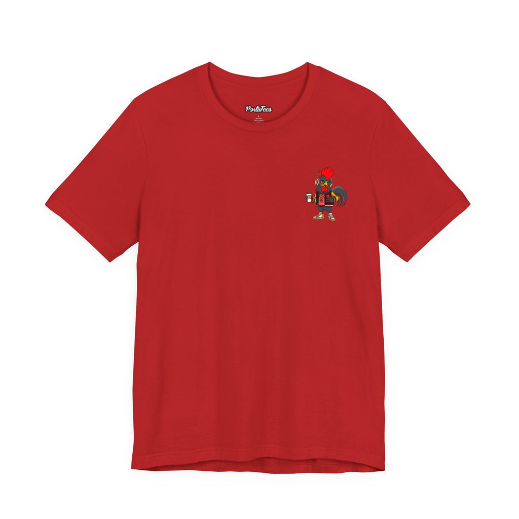 Hipster Barcelos Rooster Tee