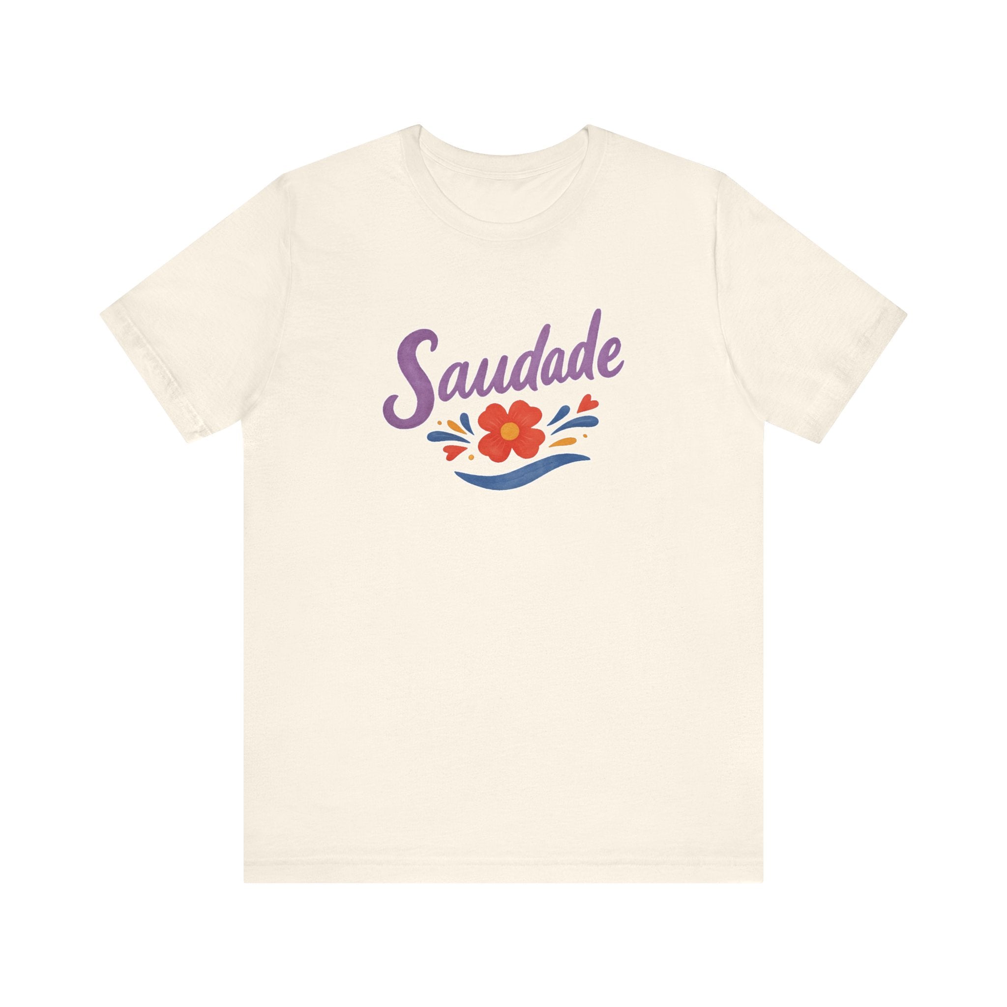 Saudade Floral Tee – Portuguese Nostalgia T‑Shirt