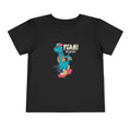 Skater Dinosaur Toddler Tee - Fun Summer Style, Gift for Kids, Playtime Adventures, Birthday Celebration, Cute Graphic T-Shirt
