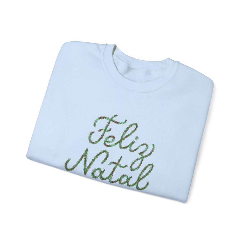 Feliz Natal Crewneck Sweatshirt - Christmas Holiday Winter Gift
