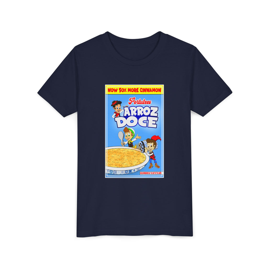 'Arroz Doce' Vintage Sweets Cereal Box Kids T-Shirt