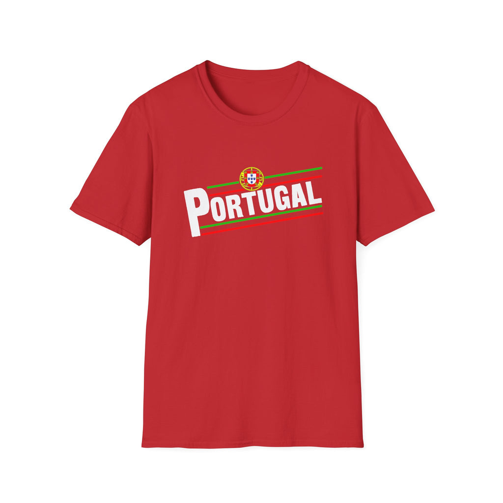 Portugal Graphic T-Shirt — Retro Flag Crest Tee