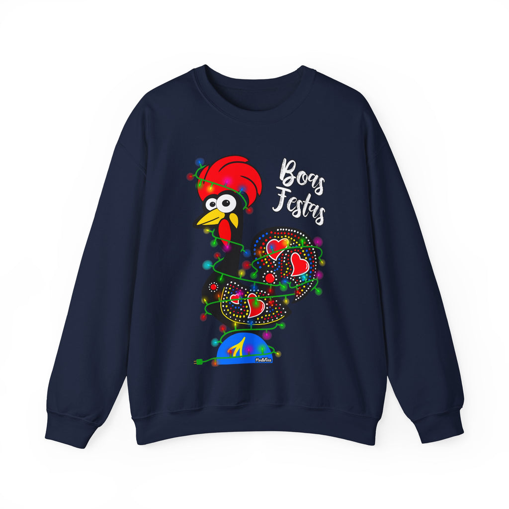 Boas Feasta Portuguese Rooster Sweatshirt (Unisex)