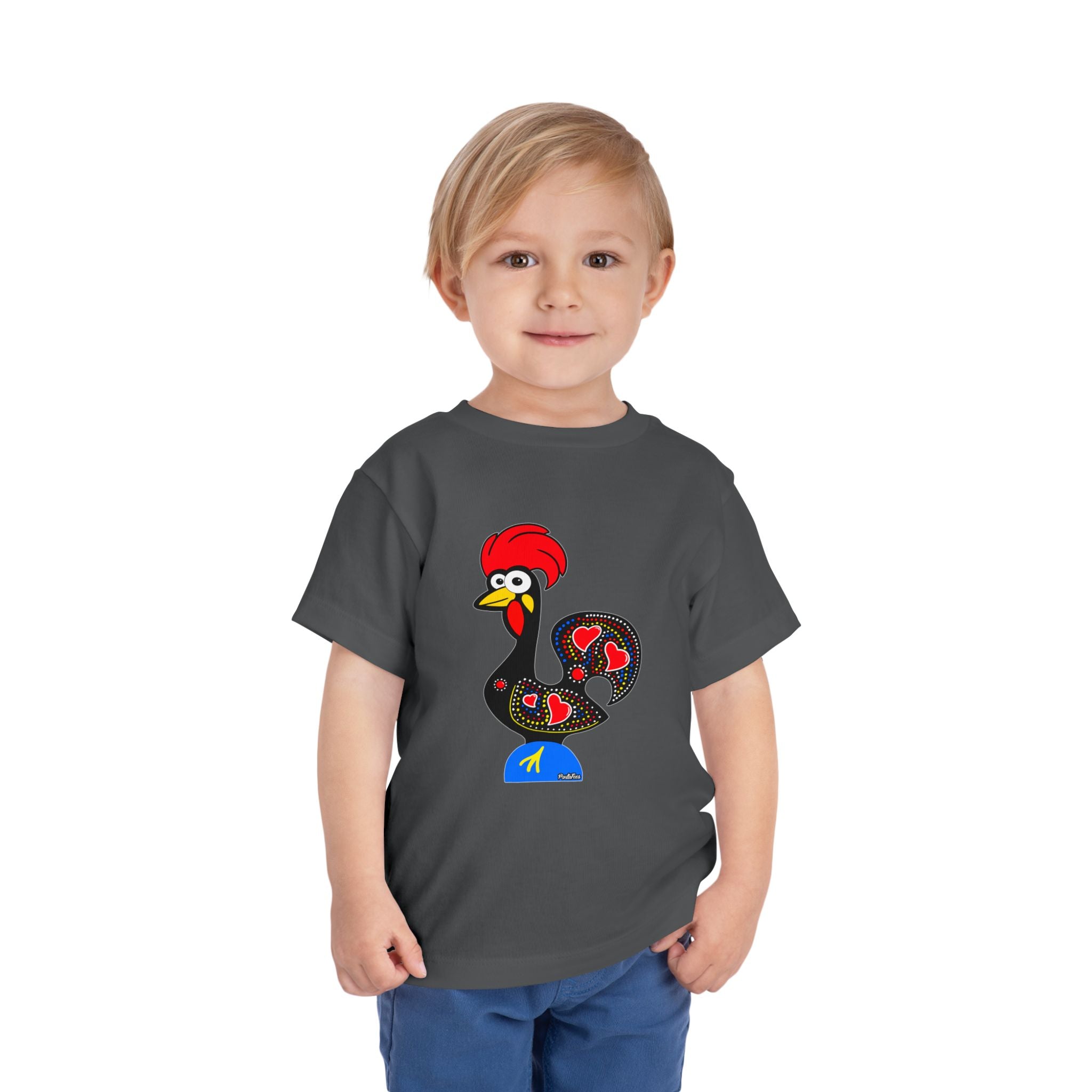 Toddler Tee - Barcelos Rooster Design - Toddler Tee