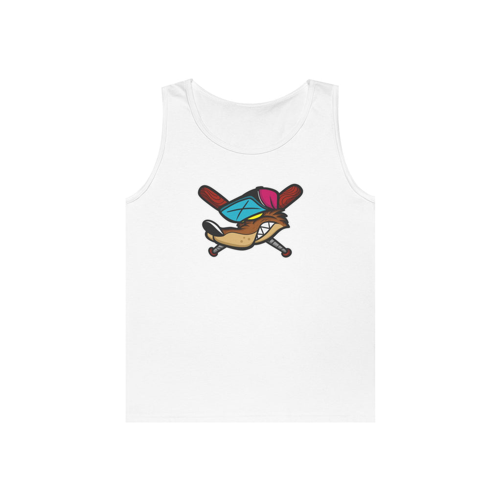 Playful Cartoon Graphic Tank Top, Fun Summer Apparel for Sport Lovers, Gift for Gamers, Casual Wear, Ideal for Birthdays, Beach Days