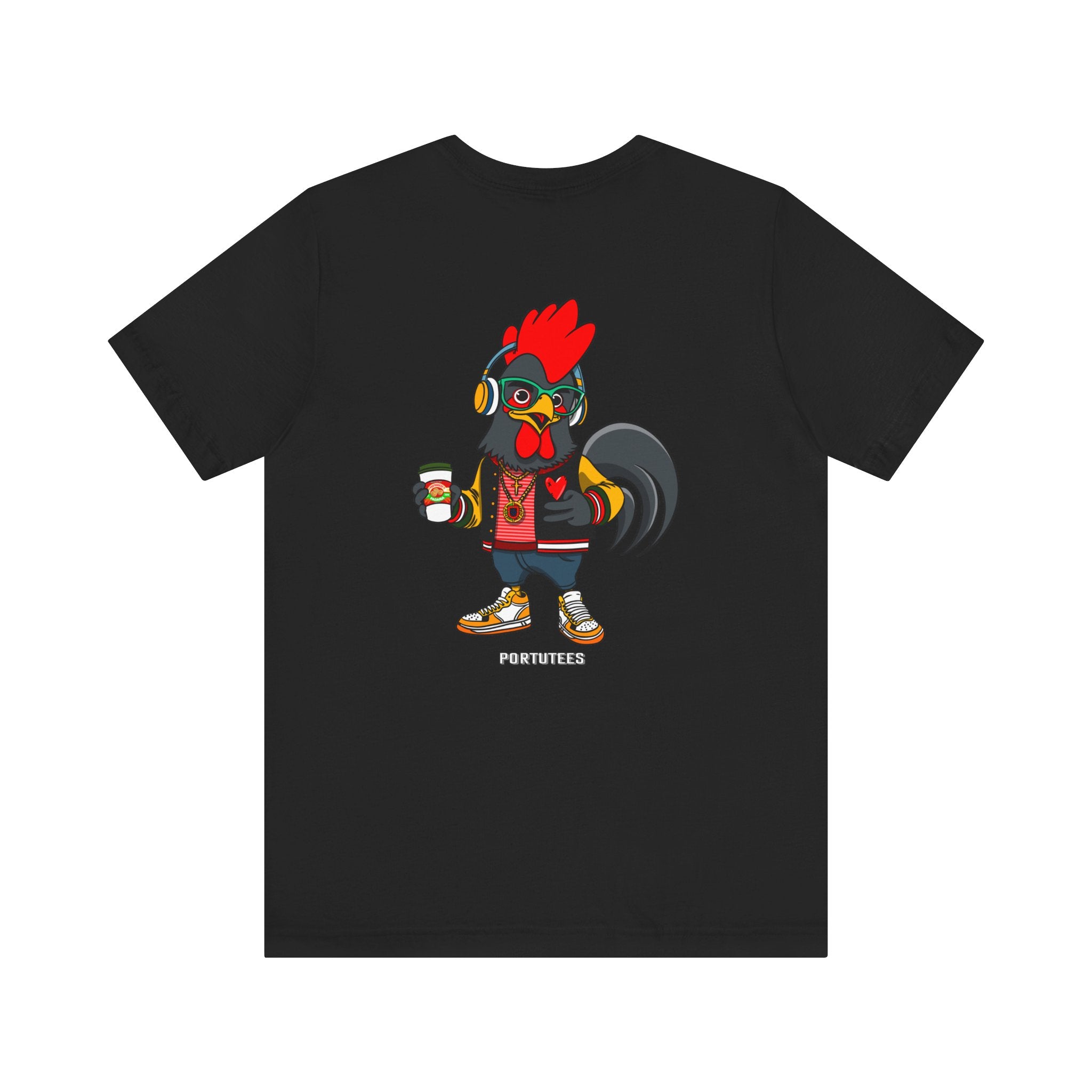 Hipster Rooster Graphic Tee, Fun Unisex Short Sleeve T-Shirt, Quirky Gift, Animal Lover Apparel, Casual Everyday Wear, Gift for Him/Her