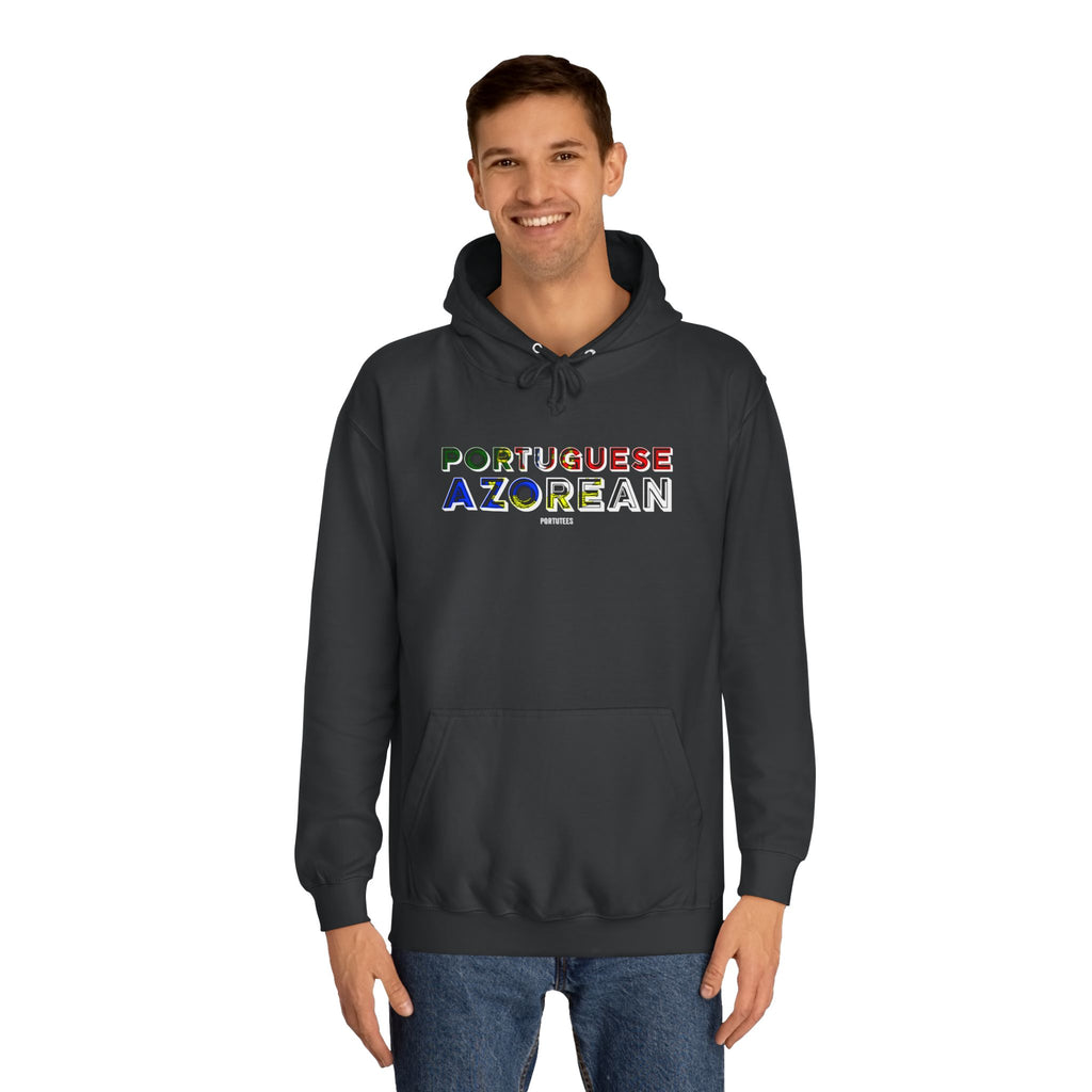 Azorean Portuguese Hoodie — Colorful Island Pride Pullover