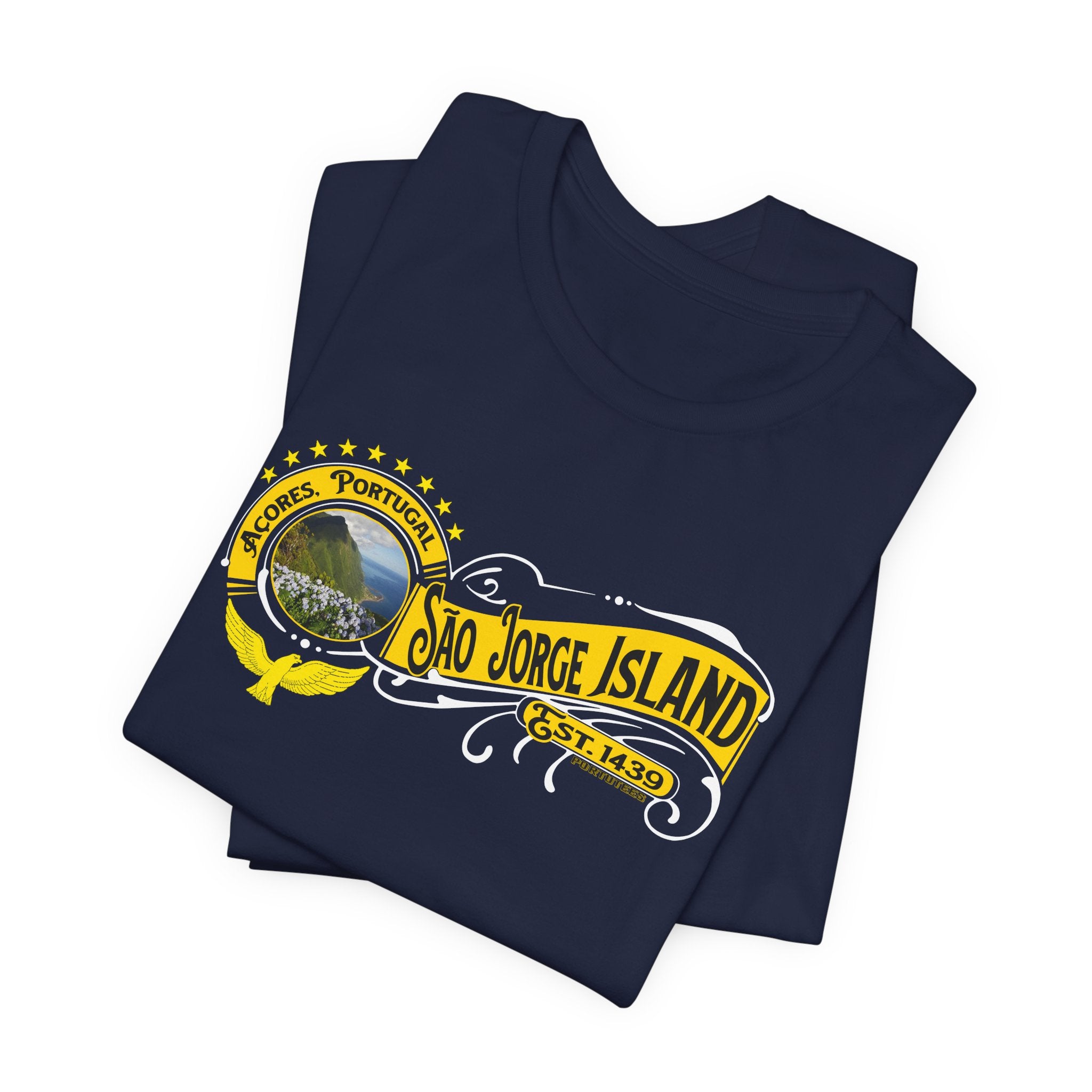 Sao Jorge Island Vintage Graphic Tee