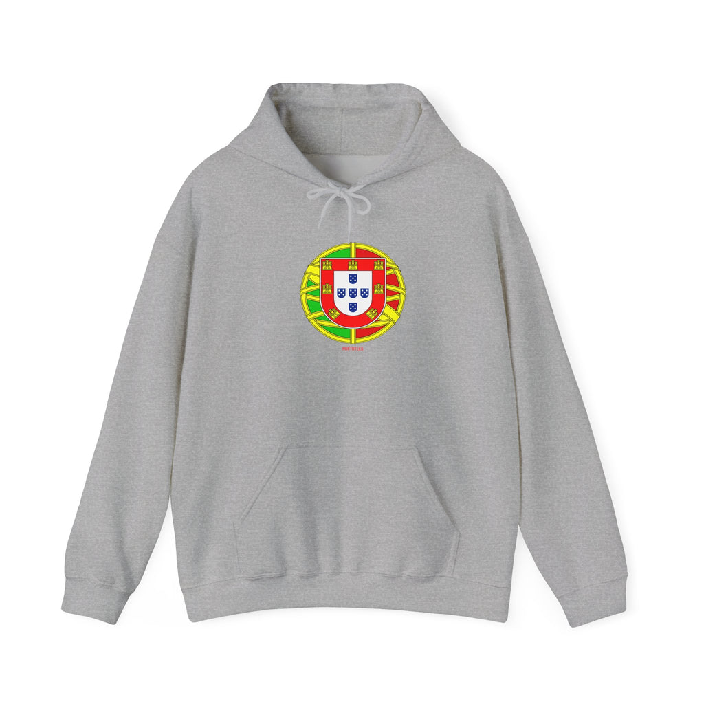 Portugal Flag Hooded Sweatshirt (Unisex)