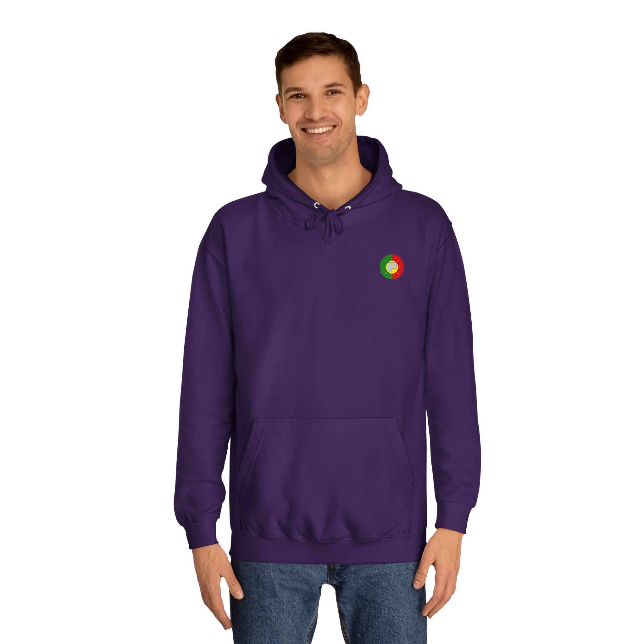 Hip-Hop Portuguese Rooster Hoodie - Urban Style Sweatshirt, Trendy College Apparel, Unisex Outerwear, Chicken Lover Gift, Cool Rooster
