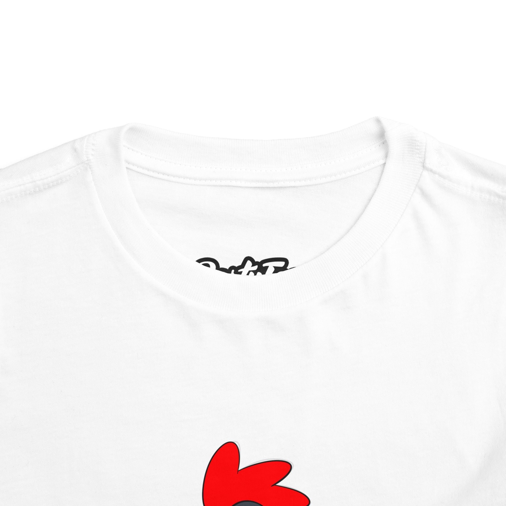 Hip-Hop Rooster Kids Tee, Toddler Short Sleeve Shirt, Fun T-Shirt, Hipster Apparel for Kids, Birthday Gift for Boys, Fun Theme Party