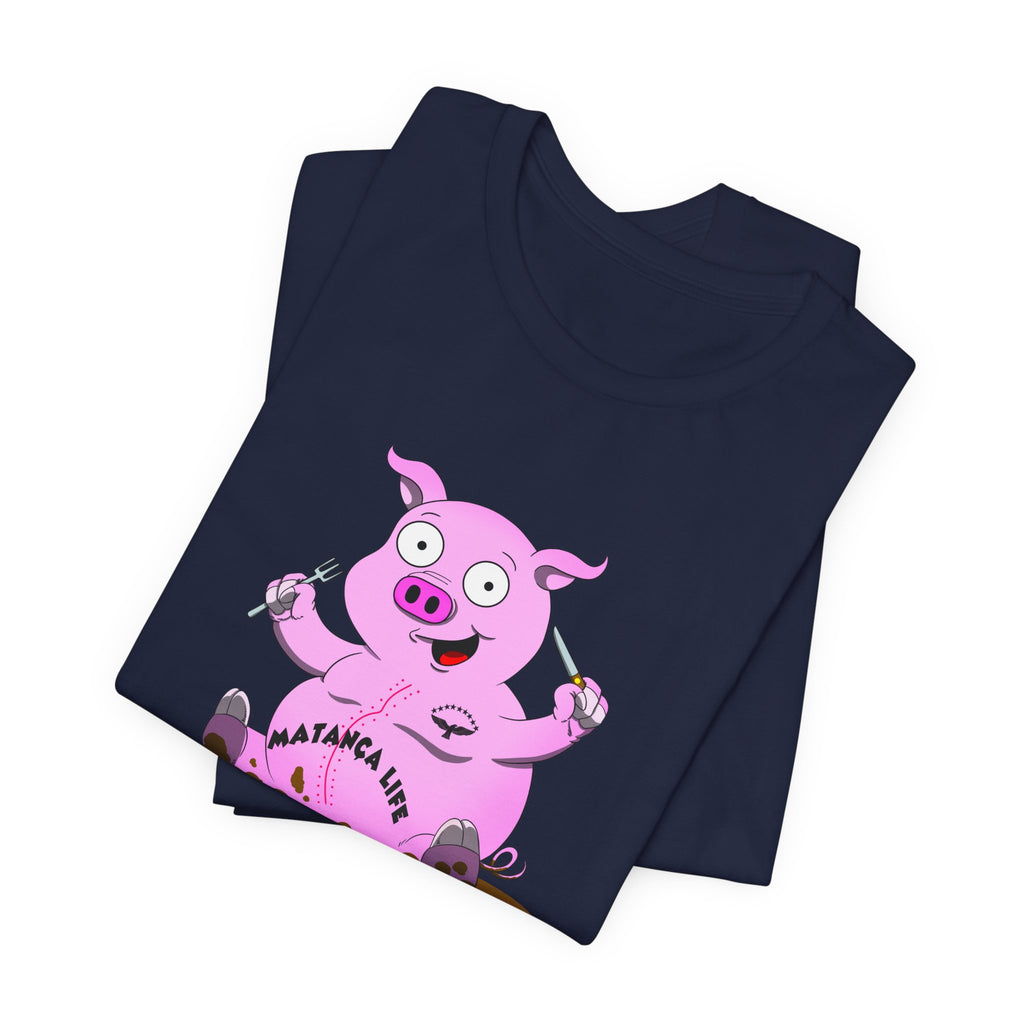Matazana Life Cute Cartoon Pig T-Shirt