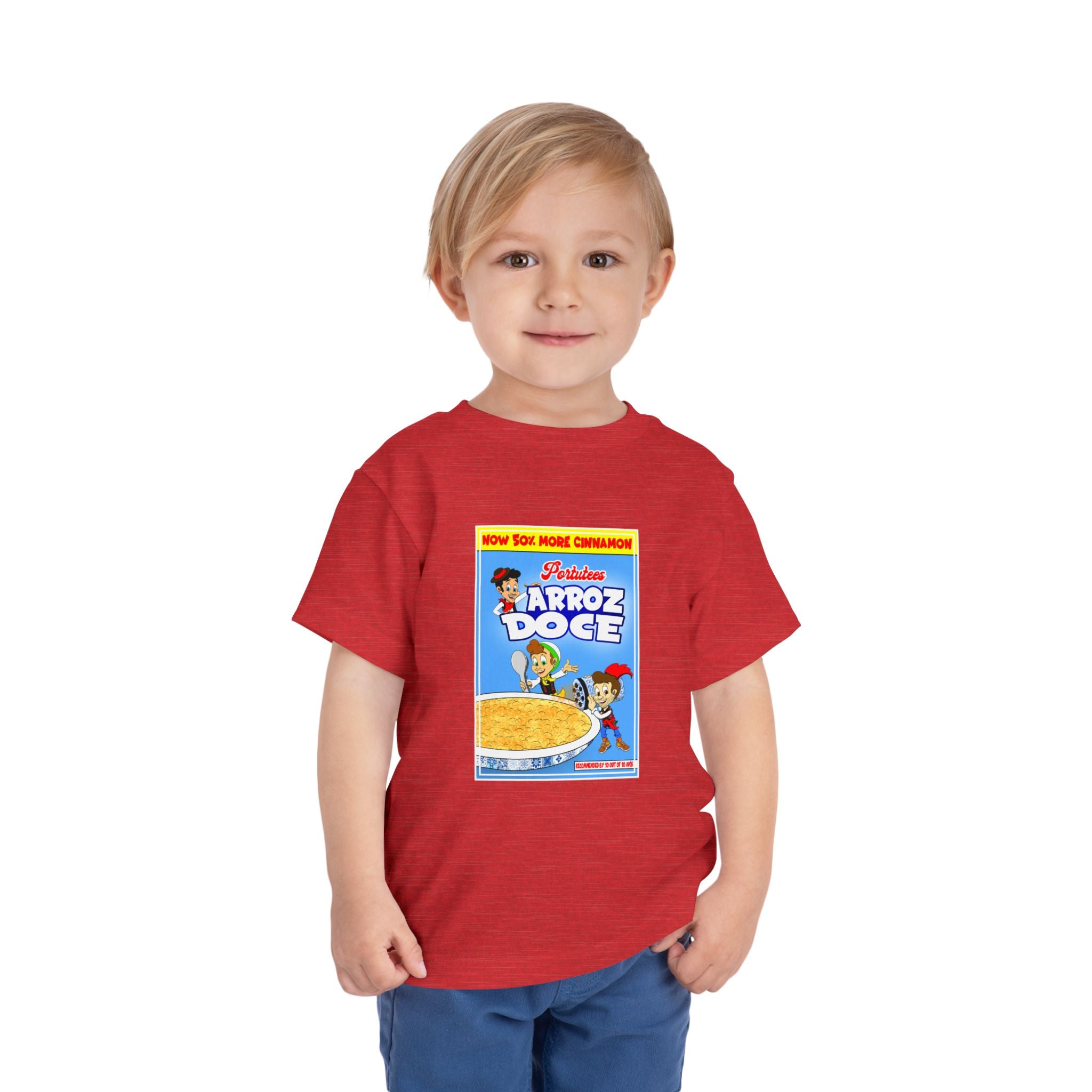 ‘Arroz Doce’ Cereal Box Graphic - Toddler Tee