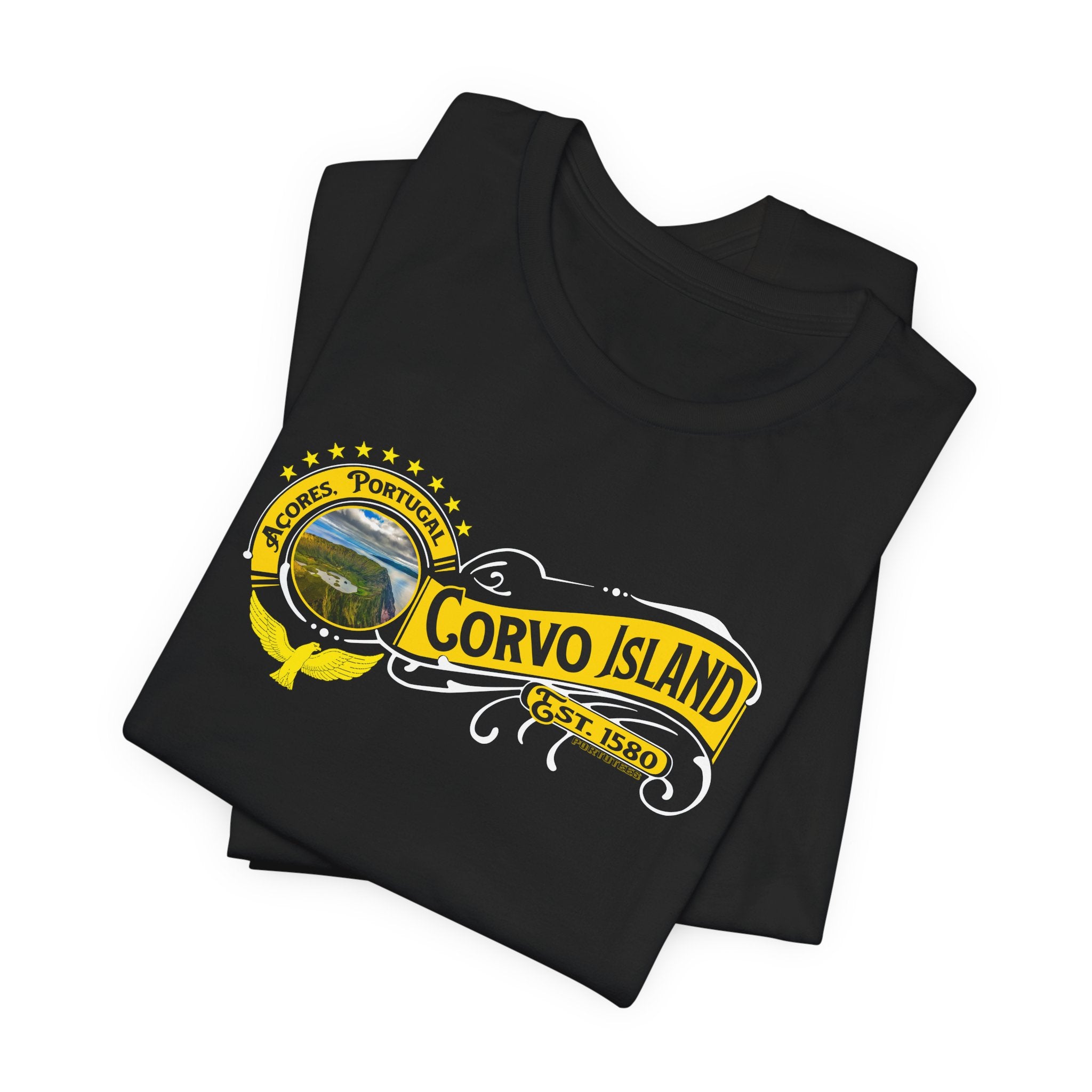 Corvo Island Adventure Tee - Unisex Short Sleeve Shirt