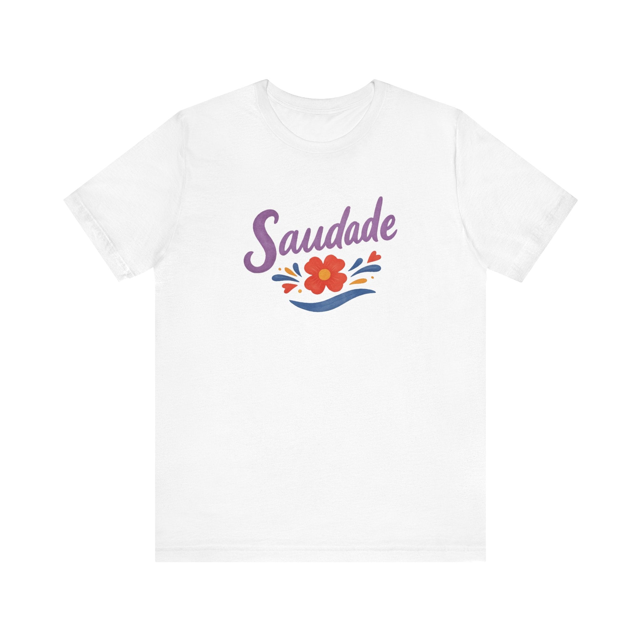 Saudade Floral Tee – Portuguese Nostalgia T‑Shirt