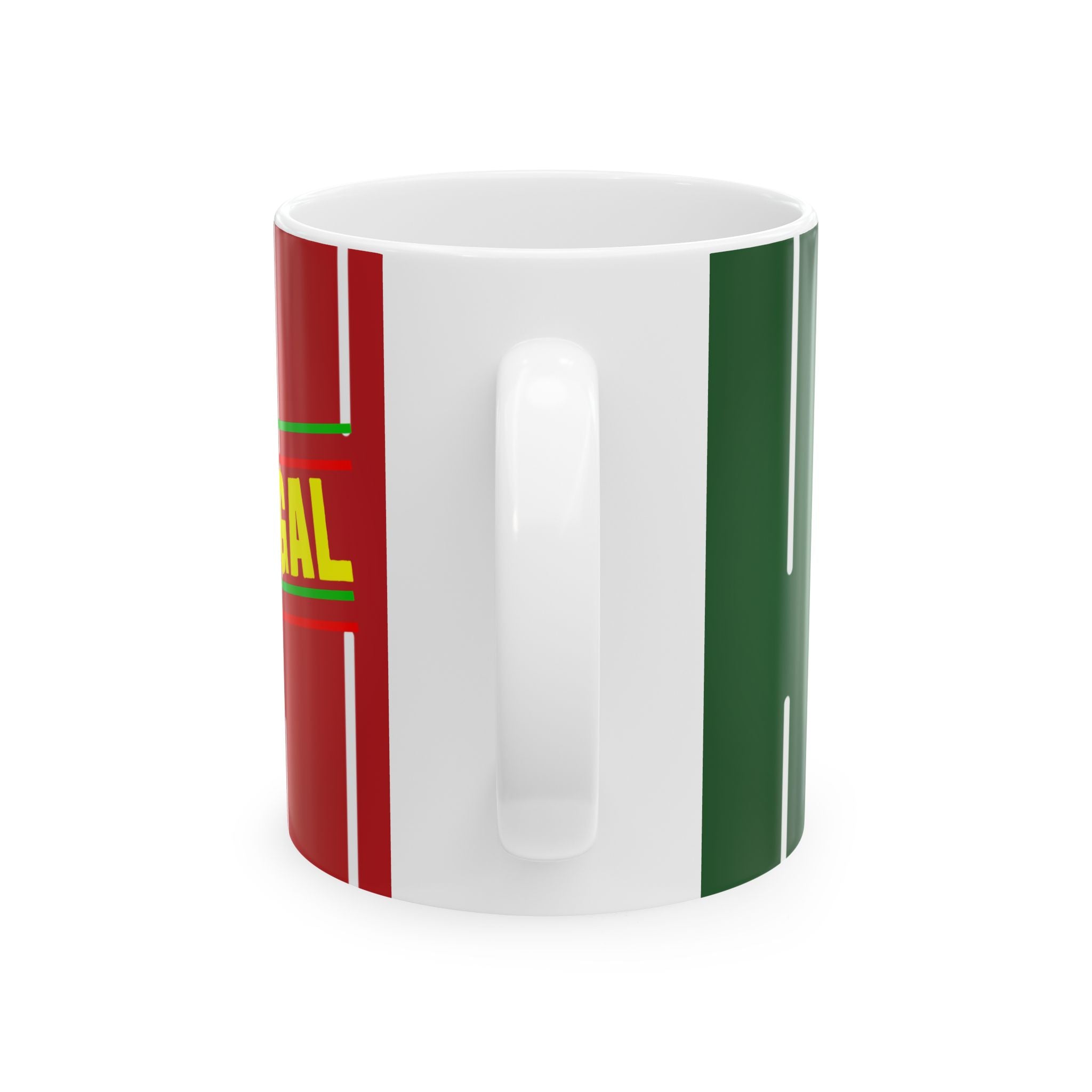 Portugal Flag Ceramic Mug - 11oz