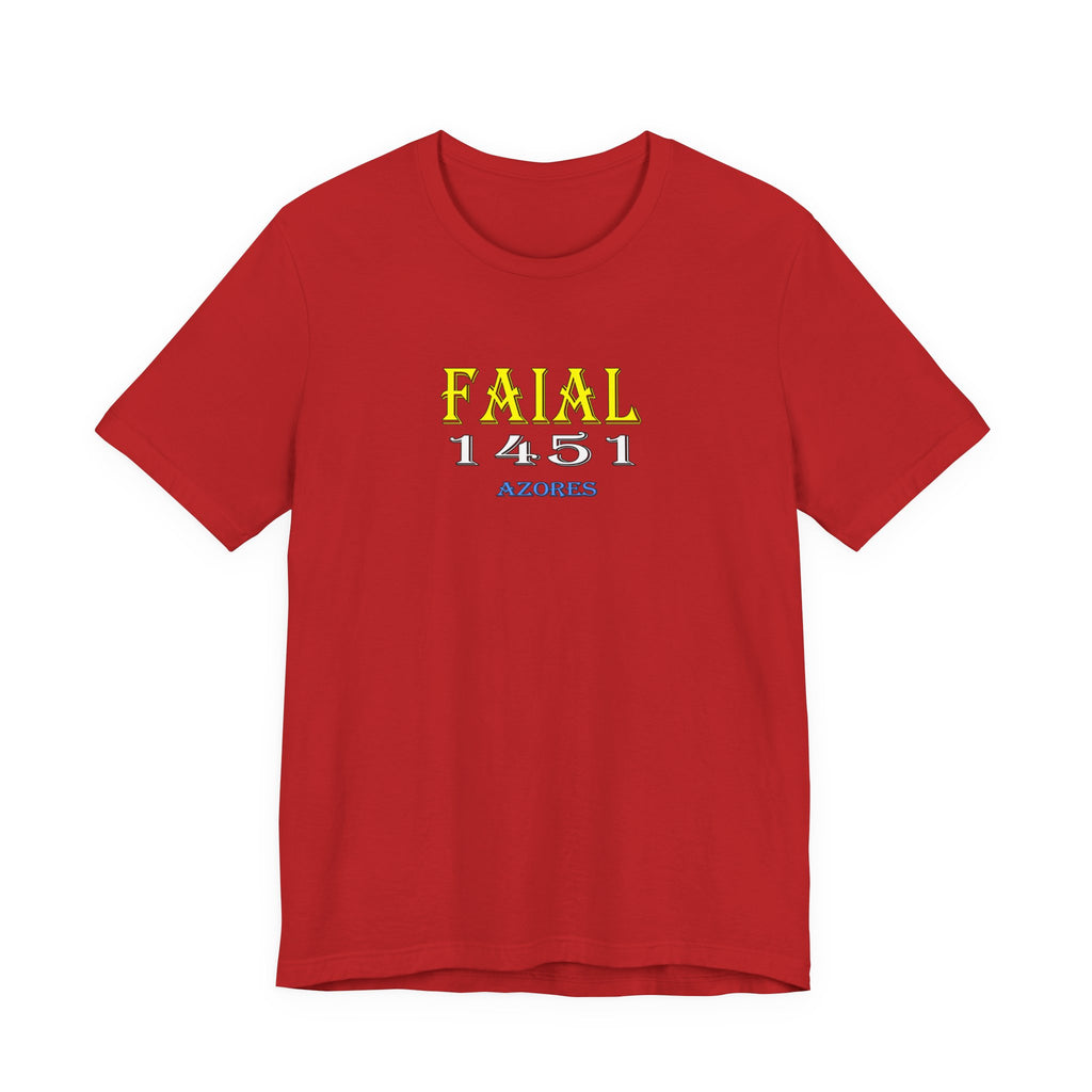 Faial 1451 Graphic Unisex Tee - Casual Azores Style Shirt