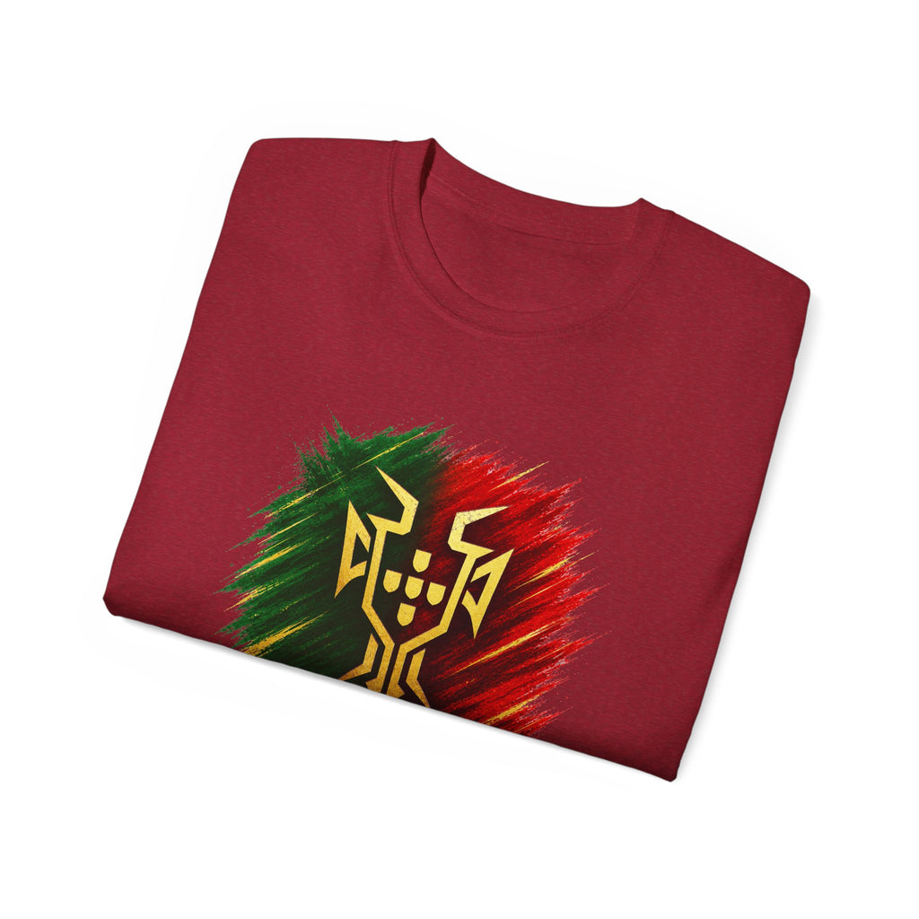 Portugal Flag Crest T-Shirt — Portugal Football Pride Tee