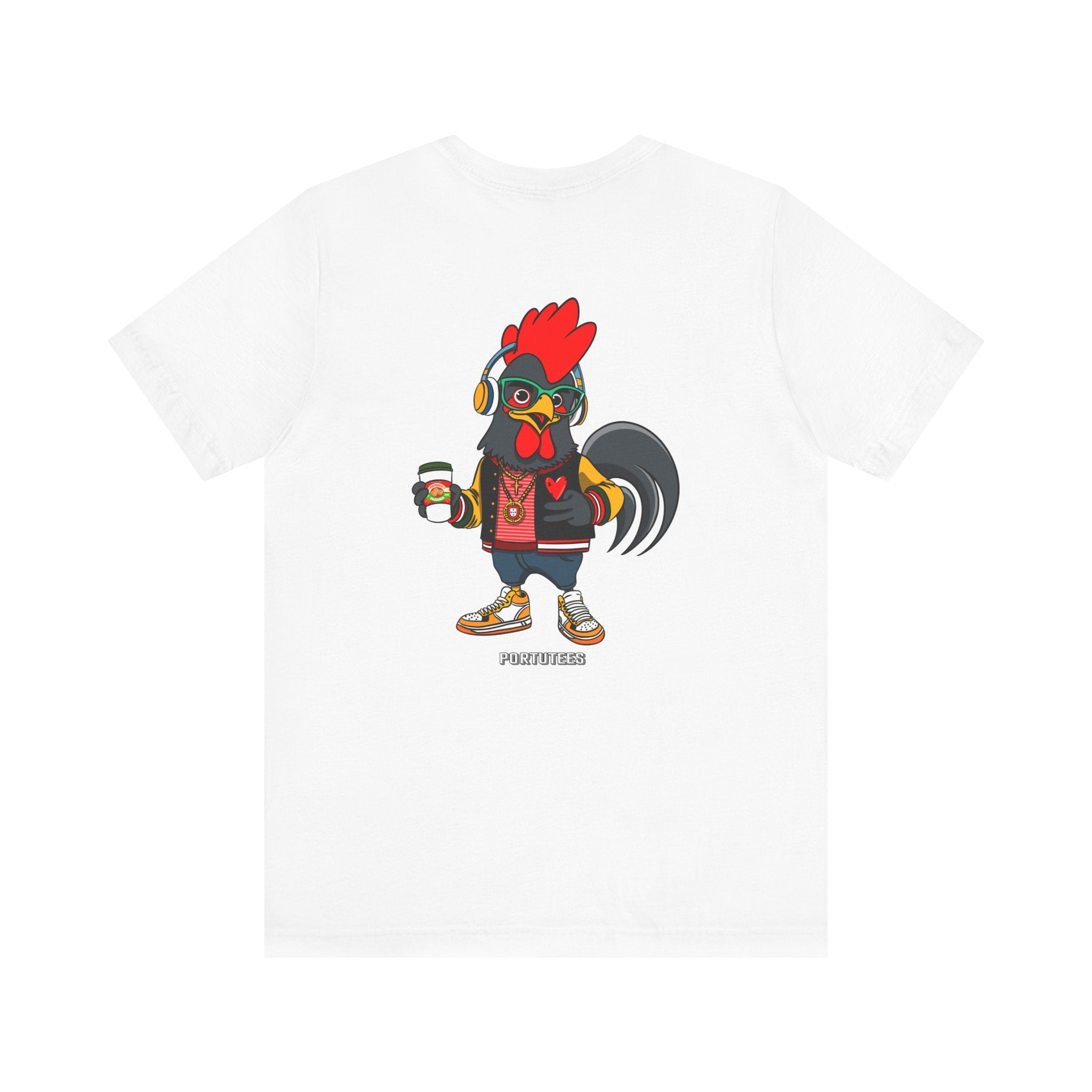Hipster Rooster Graphic Tee, Fun Unisex Short Sleeve T-Shirt, Quirky Gift, Animal Lover Apparel, Casual Everyday Wear, Gift for Him/Her