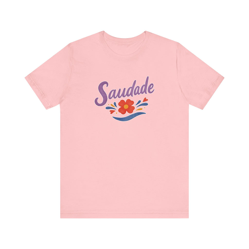 Saudade Floral Tee – Portuguese Nostalgia T‑Shirt