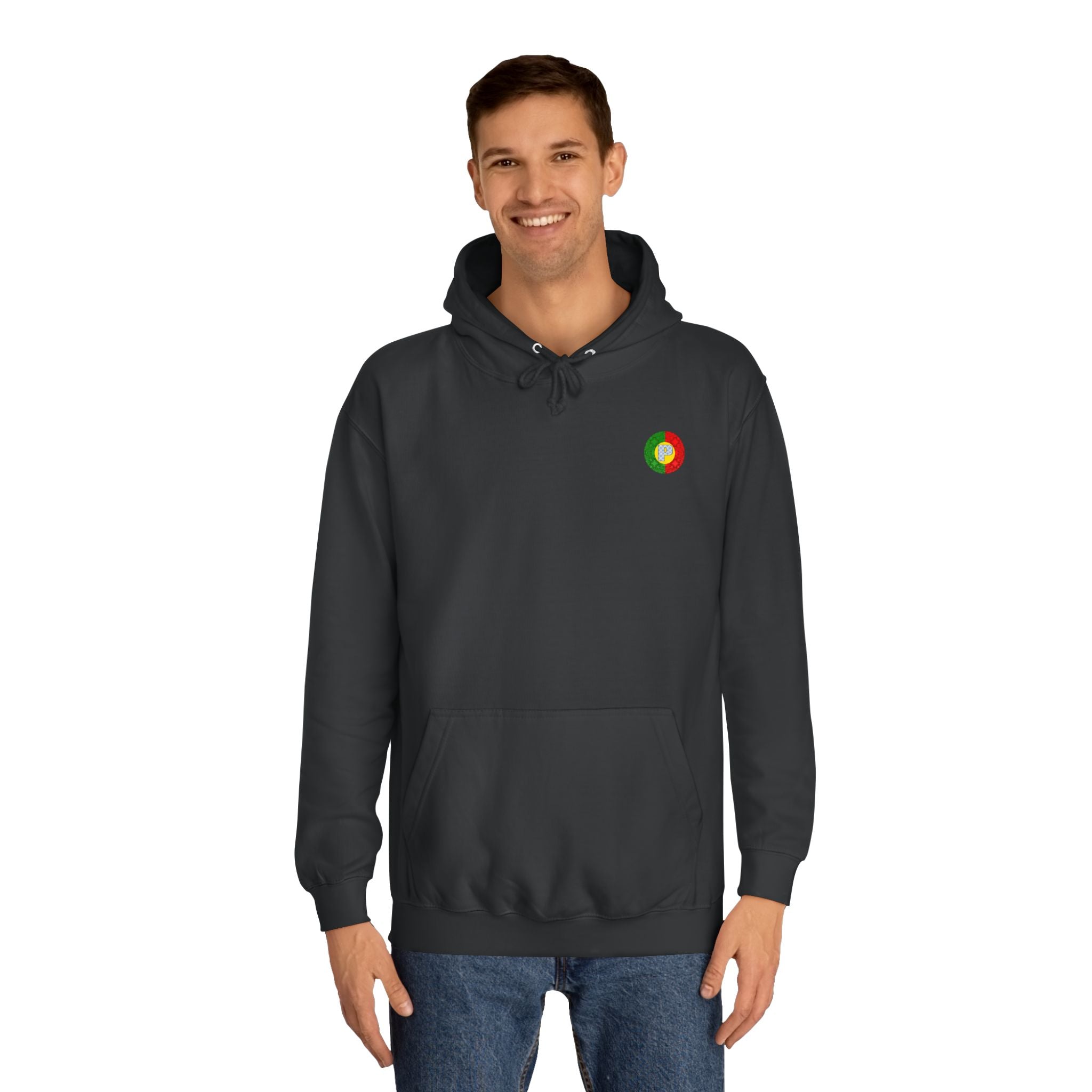 Hip-Hop Portuguese Rooster Hoodie - Urban Style Sweatshirt, Trendy College Apparel, Unisex Outerwear, Chicken Lover Gift, Cool Rooster