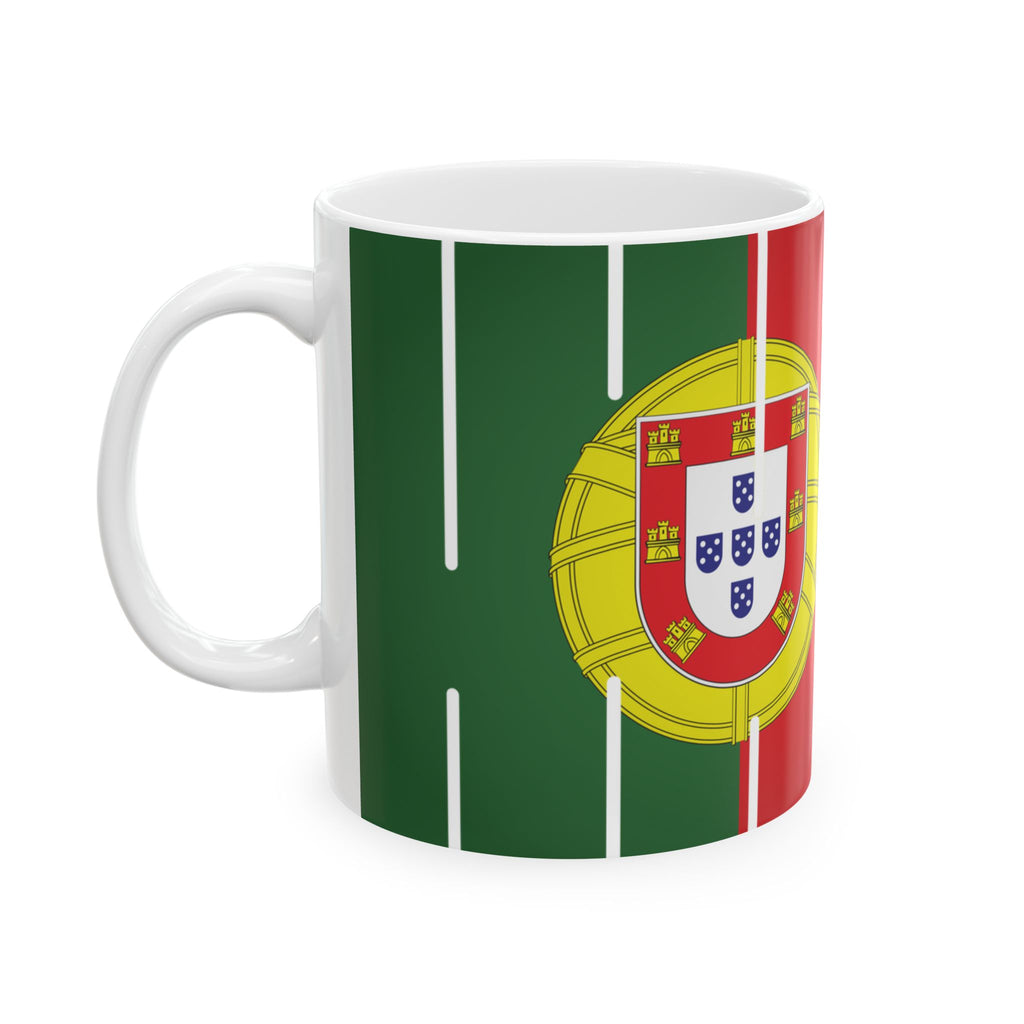 Portugal Flag Ceramic Mug - 11oz