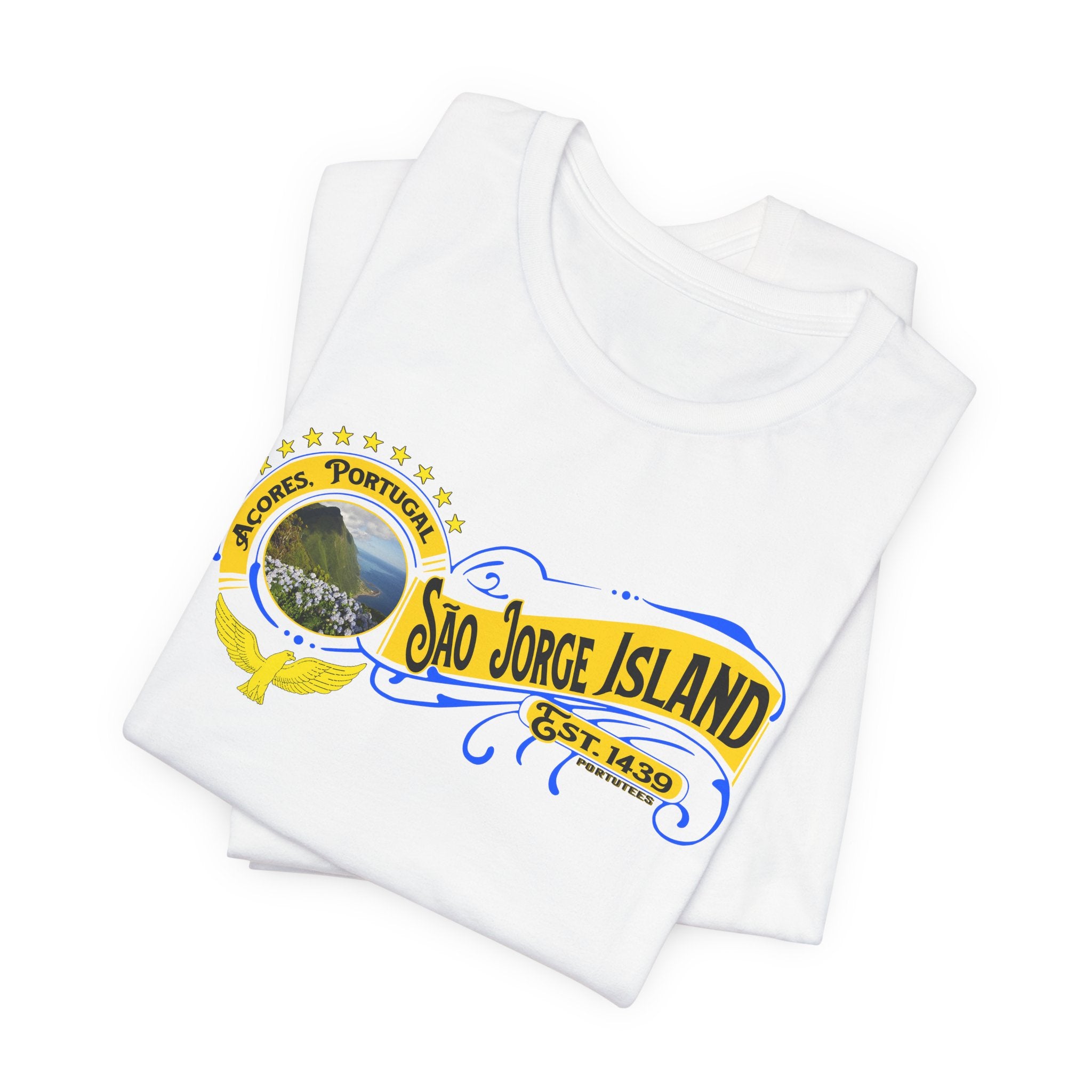 Sao Jorge Island Vintage Graphic Tee