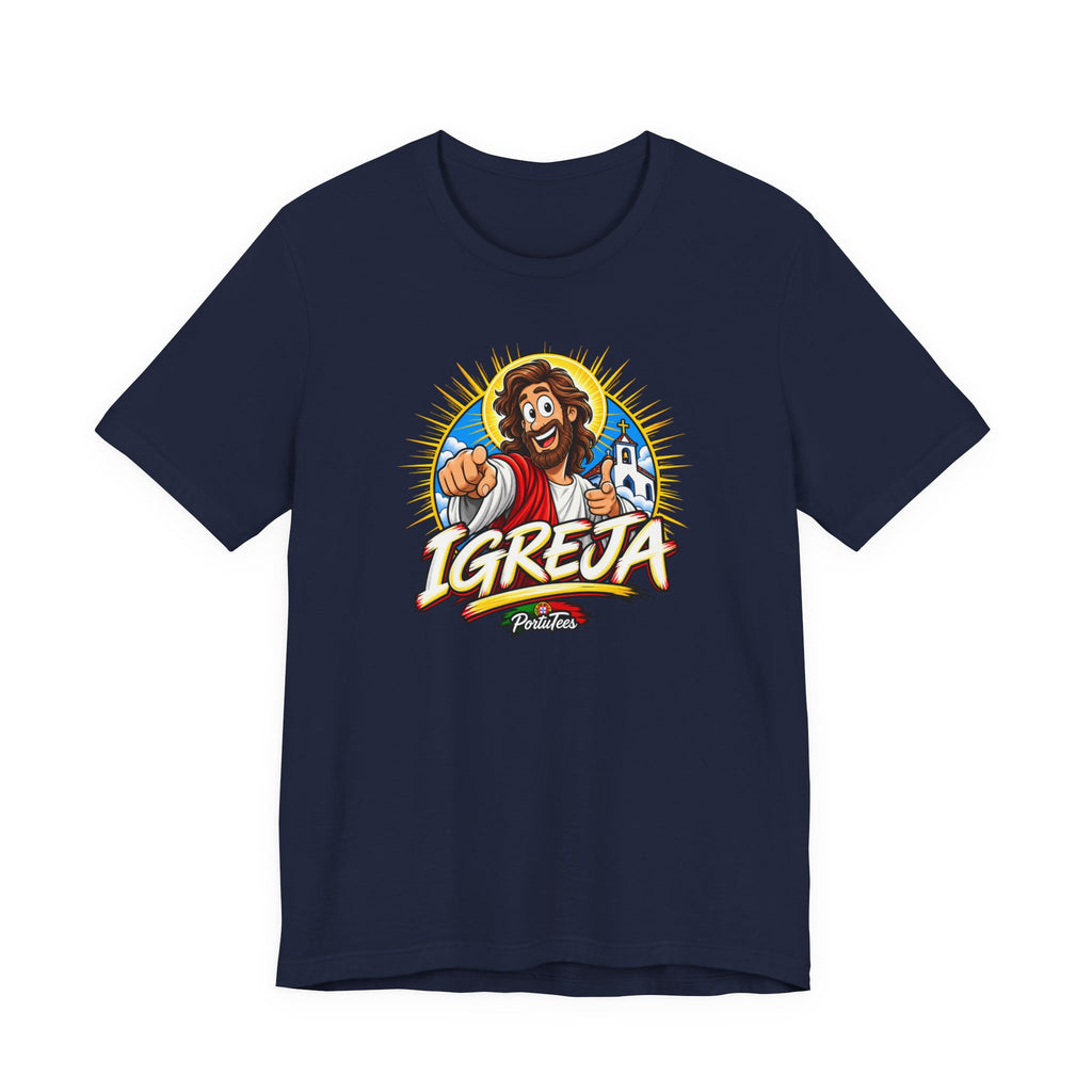Igreja Jesus Pointing T-Shirt — Christian Church Faith Tee