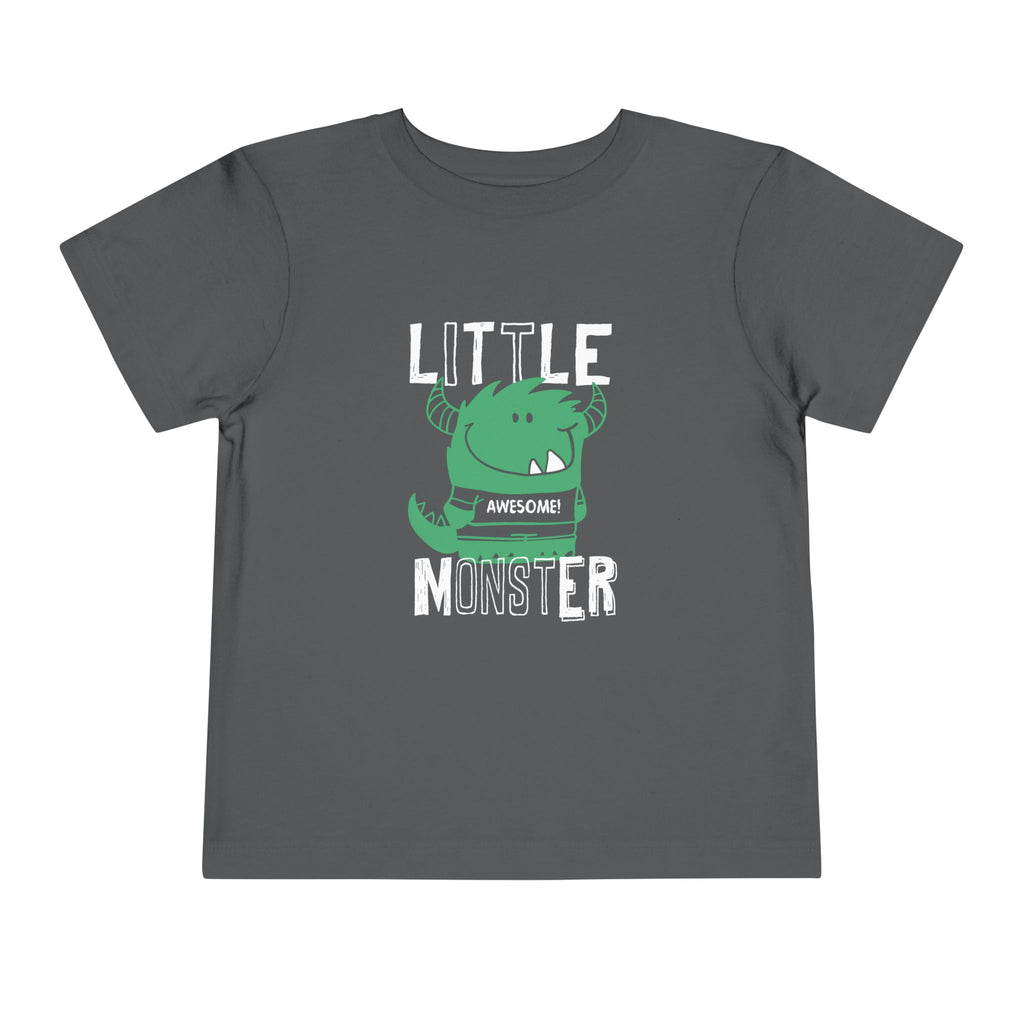 Little Monster Toddler Tee Fun & Playful T-Shirt for Kids, Birthday Gift, Halloween Costume, Everyday Wear, Unique Baby Shower Gift
