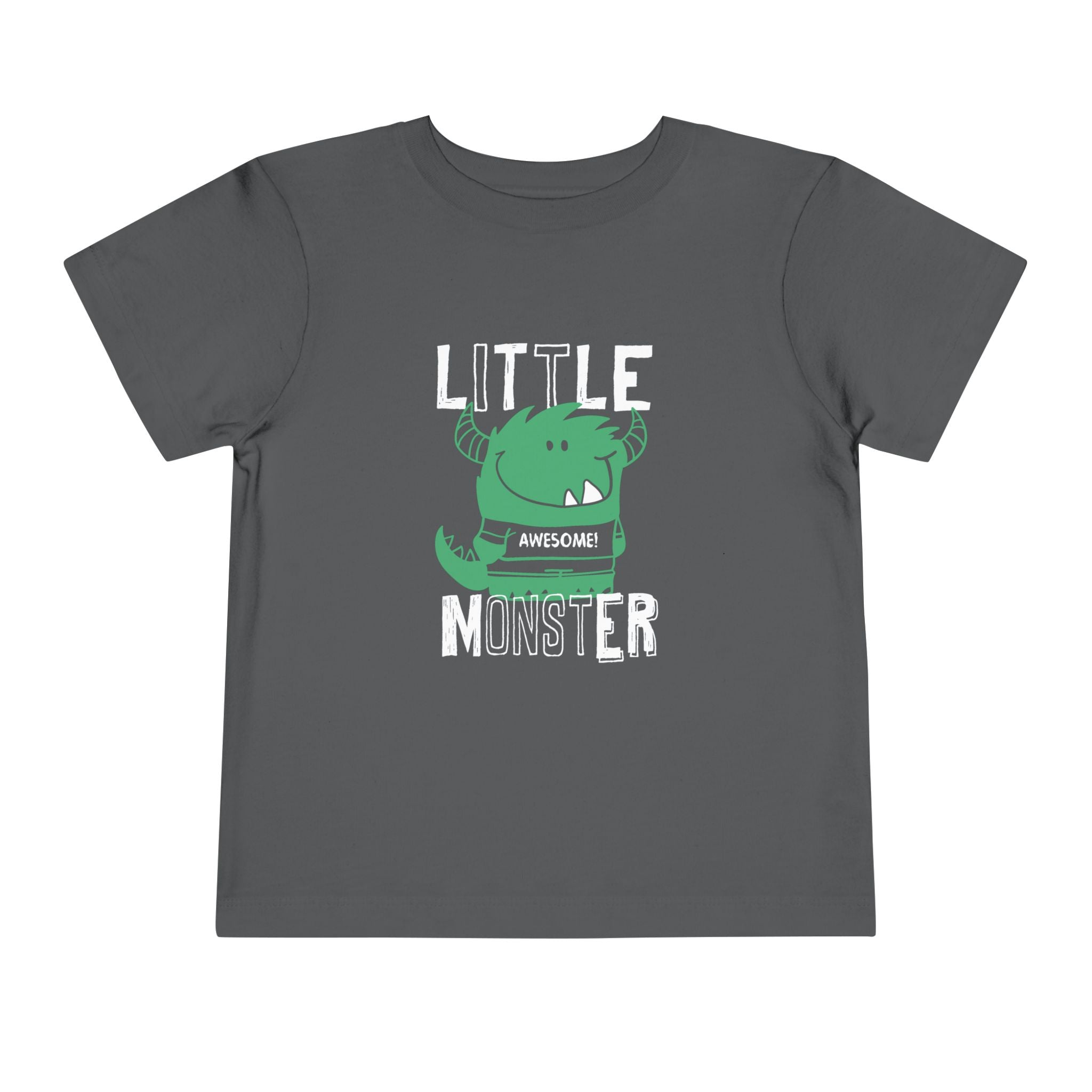 Little Monster Toddler Tee Fun & Playful T-Shirt for Kids, Birthday Gift, Halloween Costume, Everyday Wear, Unique Baby Shower Gift