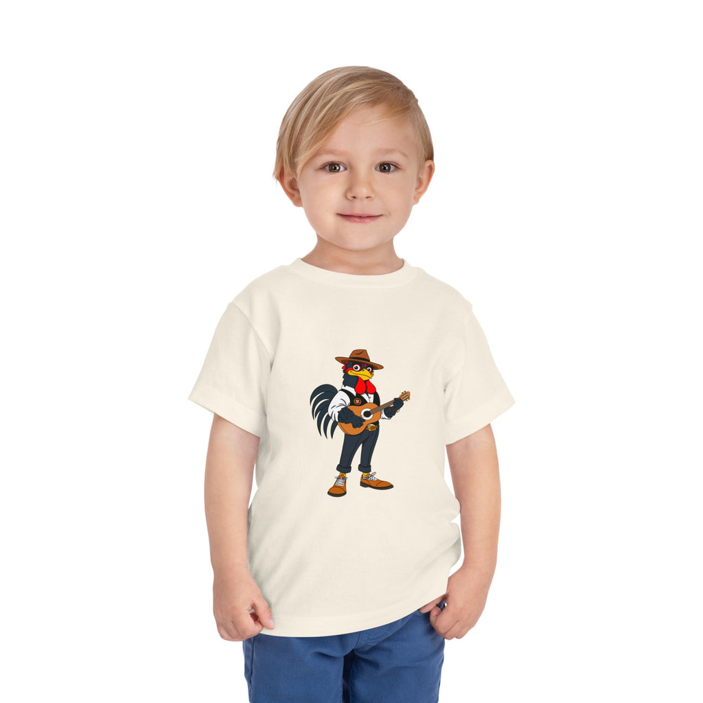 Fado Rooster Toddler Tee, Fun Kids Shirt, Animal Lover Gift, Farm Theme Apparel, Cute Toddler Outfit, Playful Fashion