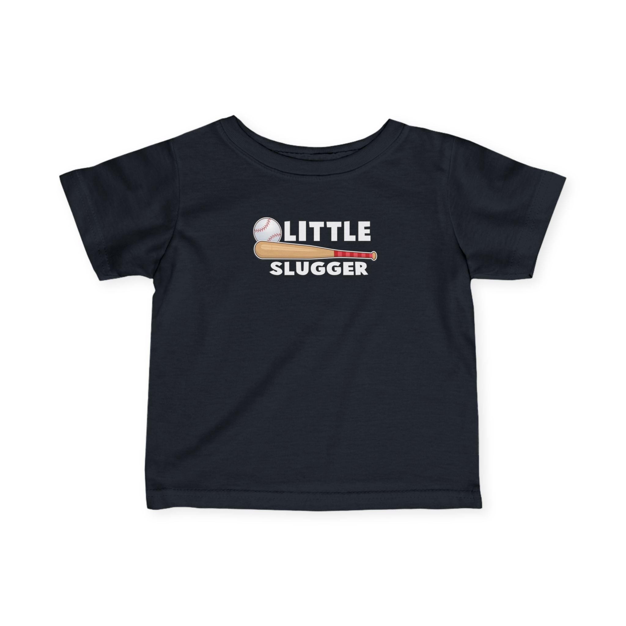 Little Slugger Infant Tee, Baby Baseball T-Shirt, Gift for New Parents, Toddler Sports Wear, Cute Kids Clothing, Birthday Outfit, Summer Top