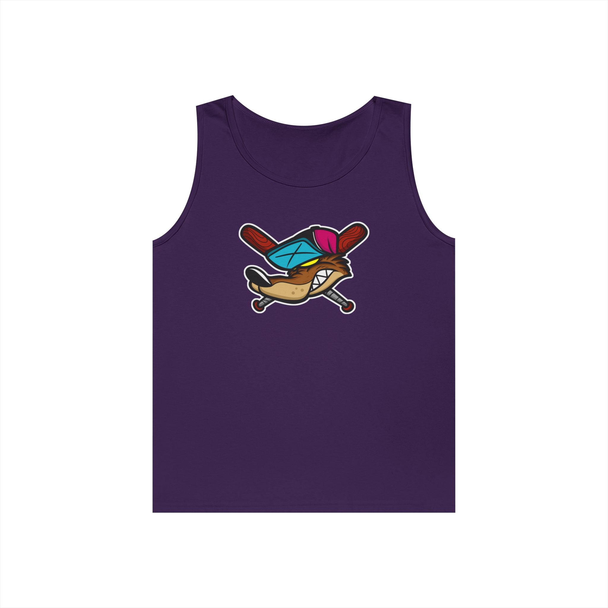 Playful Cartoon Graphic Tank Top, Fun Summer Apparel for Sport Lovers, Gift for Gamers, Casual Wear, Ideal for Birthdays, Beach Days