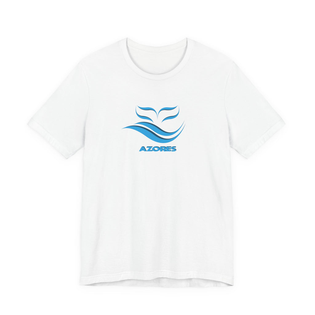 Azores Wave Logo T‑Shirt — Coastal Travel Tee