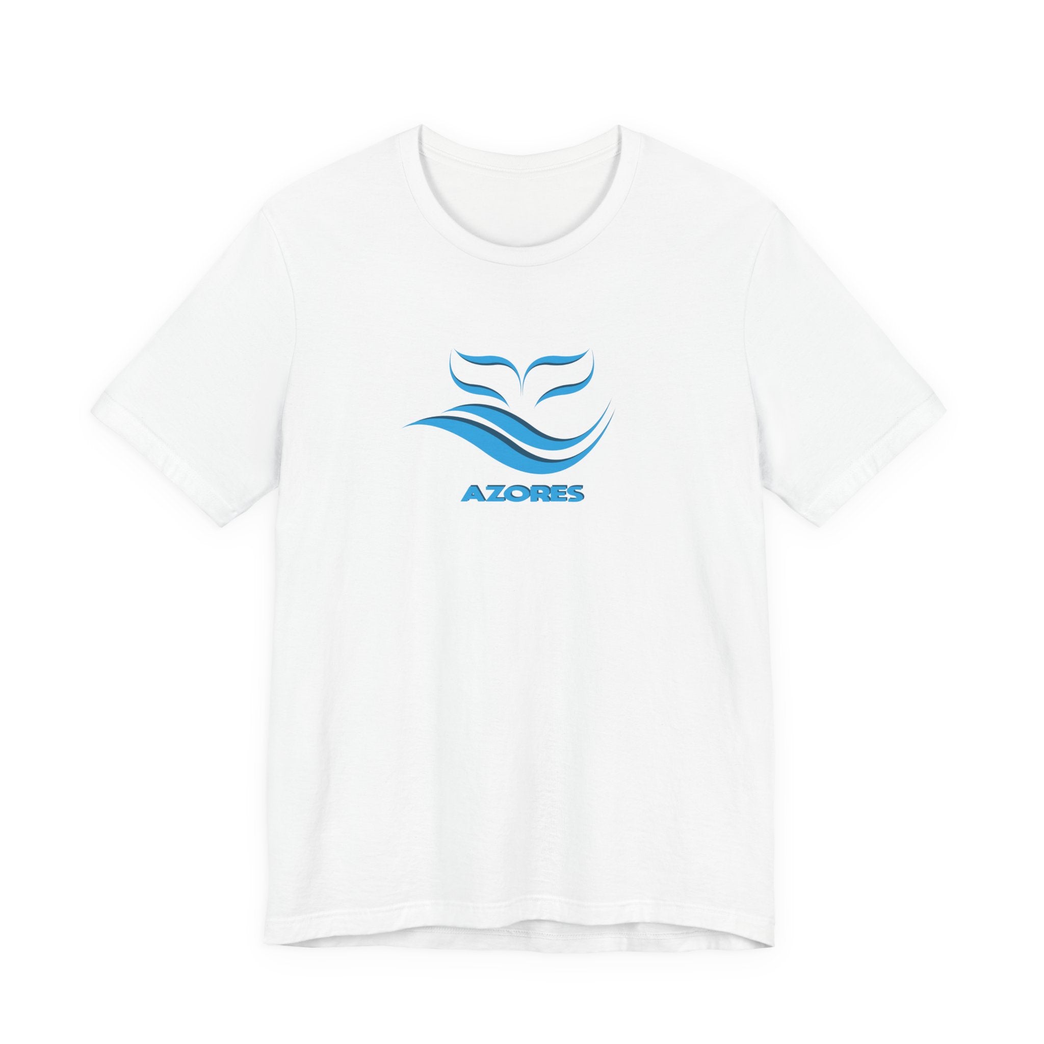 Azores Wave Logo T‑Shirt — Coastal Travel Tee