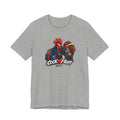 Cockfight Rooster Graphic Tee - Bold Vintage Gamefowl Design