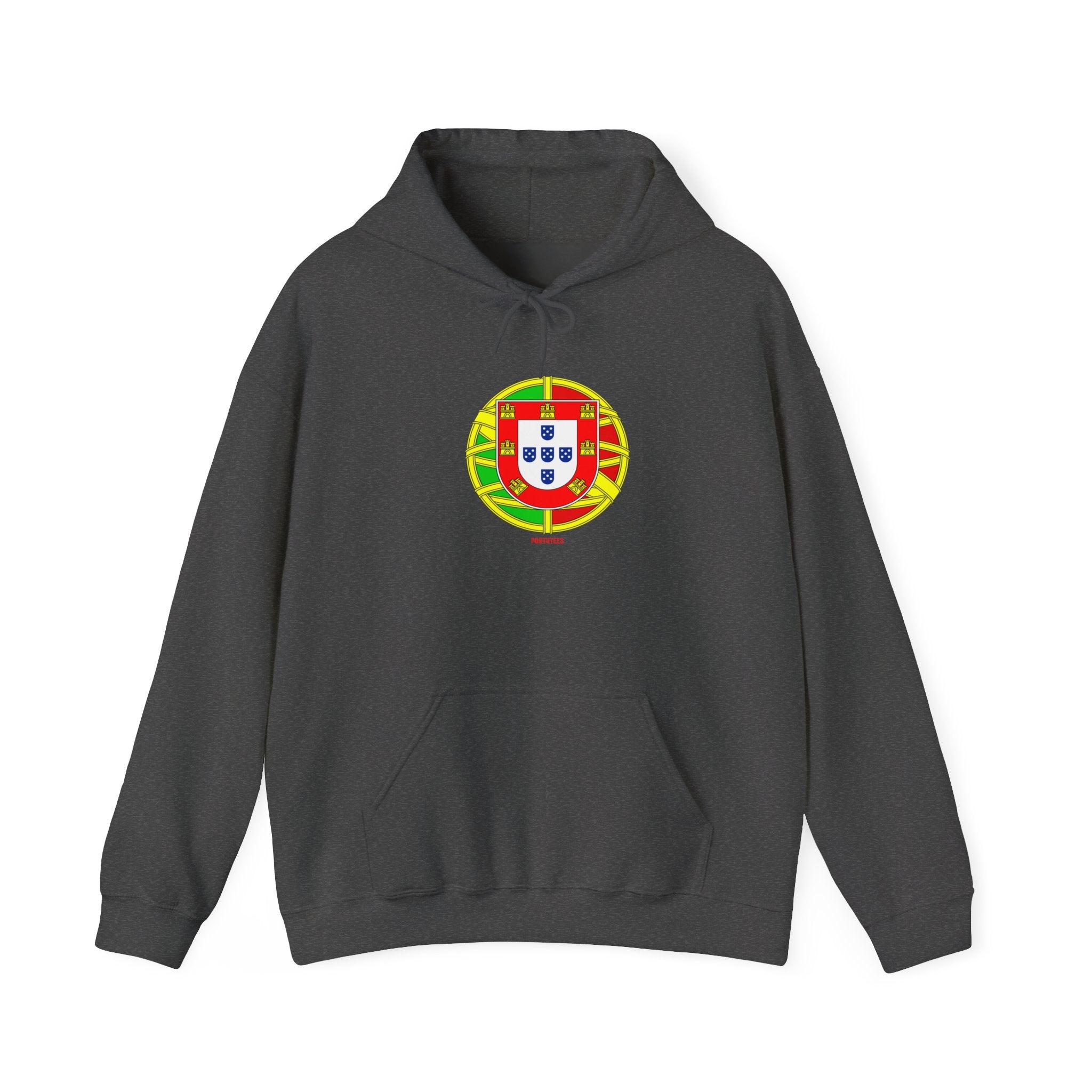 Portugal Flag Hooded Sweatshirt (Unisex)