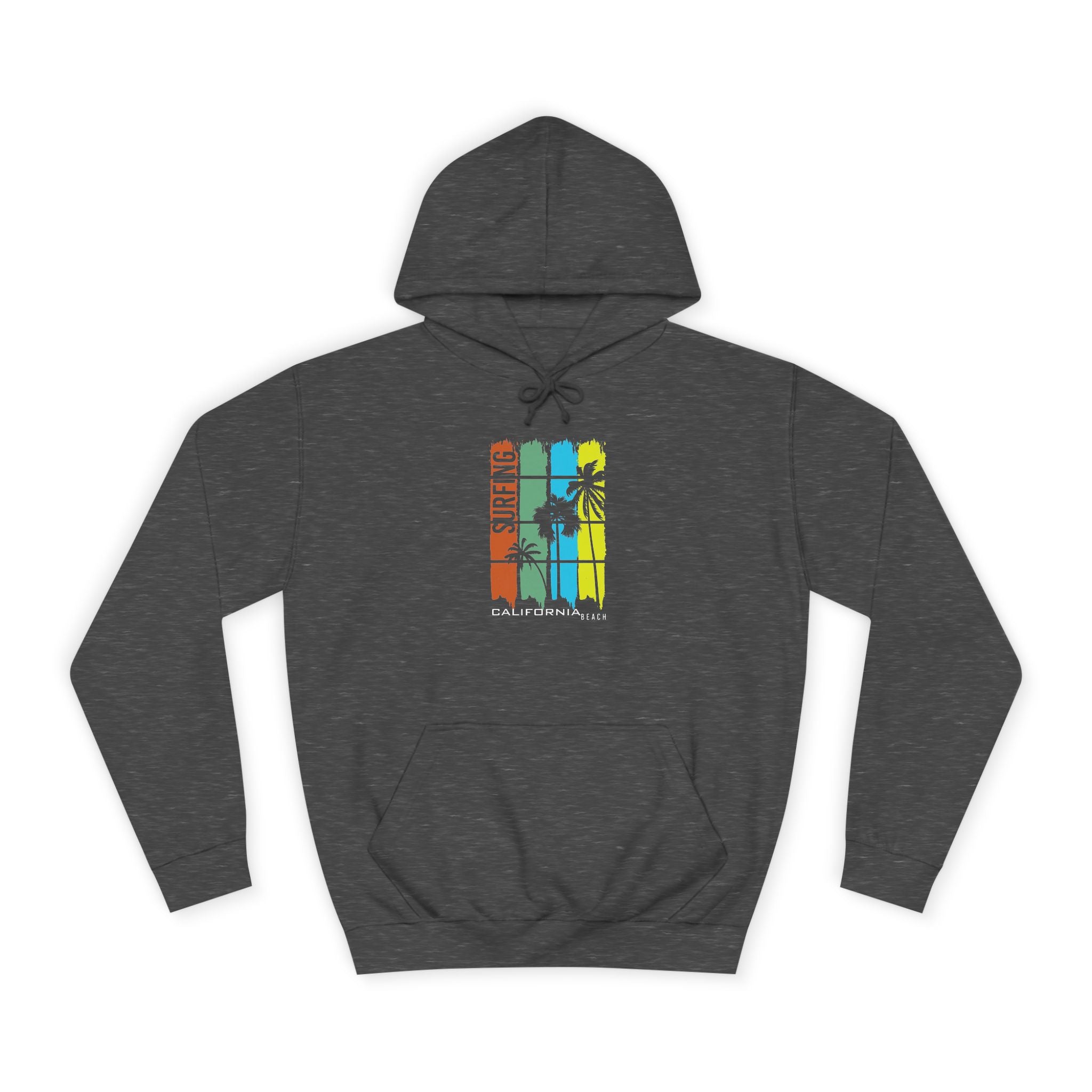 Surf Vibes Unisex College Hoodie, Beach Lover Gift, Casual Style, Summer Days, Relaxed Fit, Gift for Him/Her