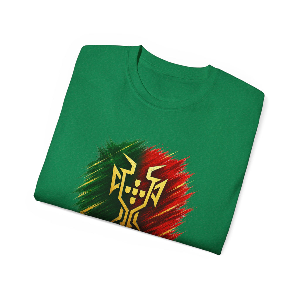 Portugal Flag Crest T-Shirt — Portugal Football Pride Tee
