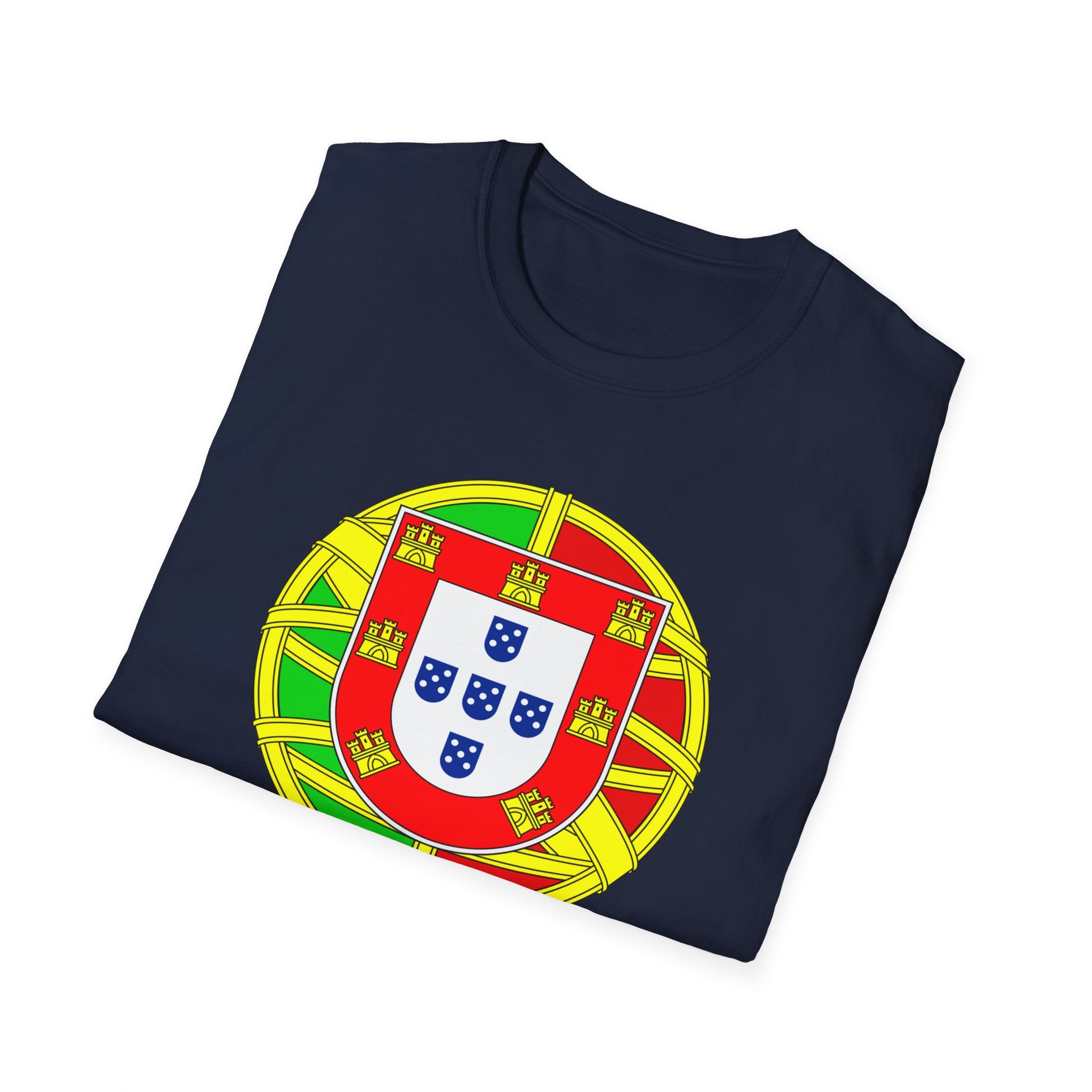 Portugal Crest T‑Shirt — Portuguese Coat of Arms Graphic Tee