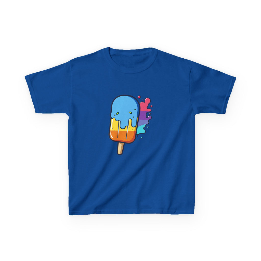 Colorful Ice Cream Tee for Kids, Fun Summer Gift, Ice Cream Party Shirt, Kids Cotton T-shirt, Playful Summer Outfit, Birthday Gift