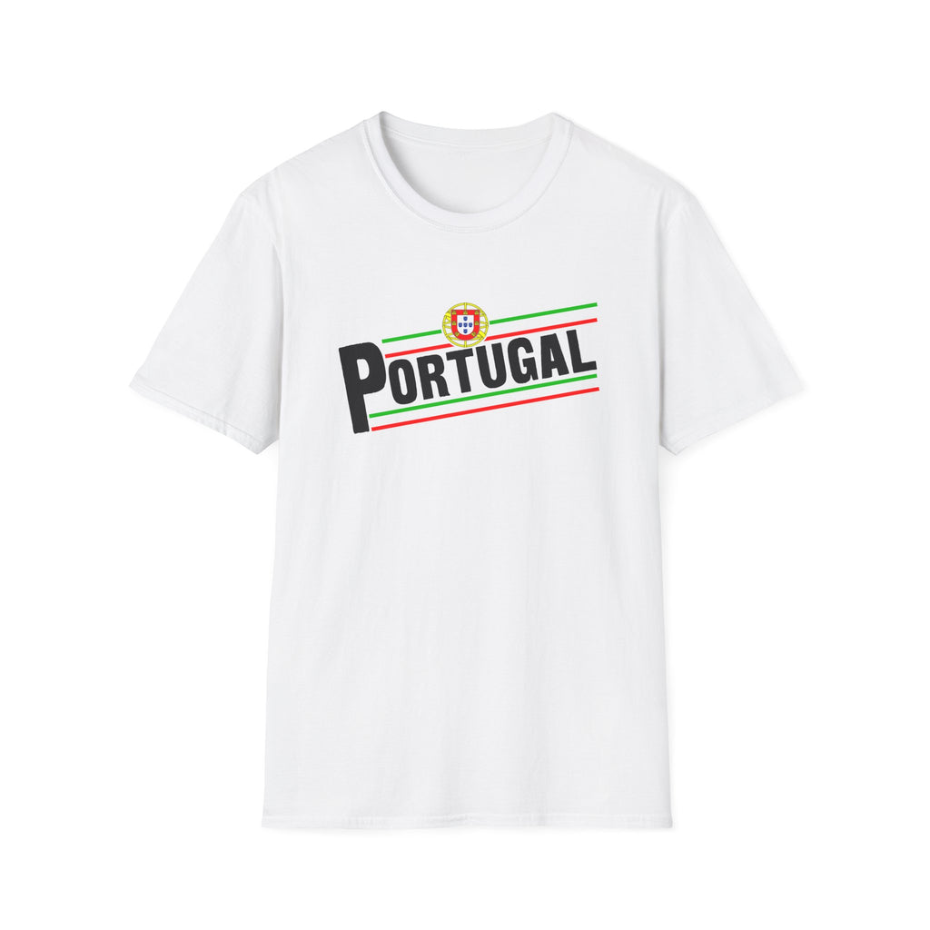 Portugal Graphic T-Shirt — Retro Flag Crest Tee