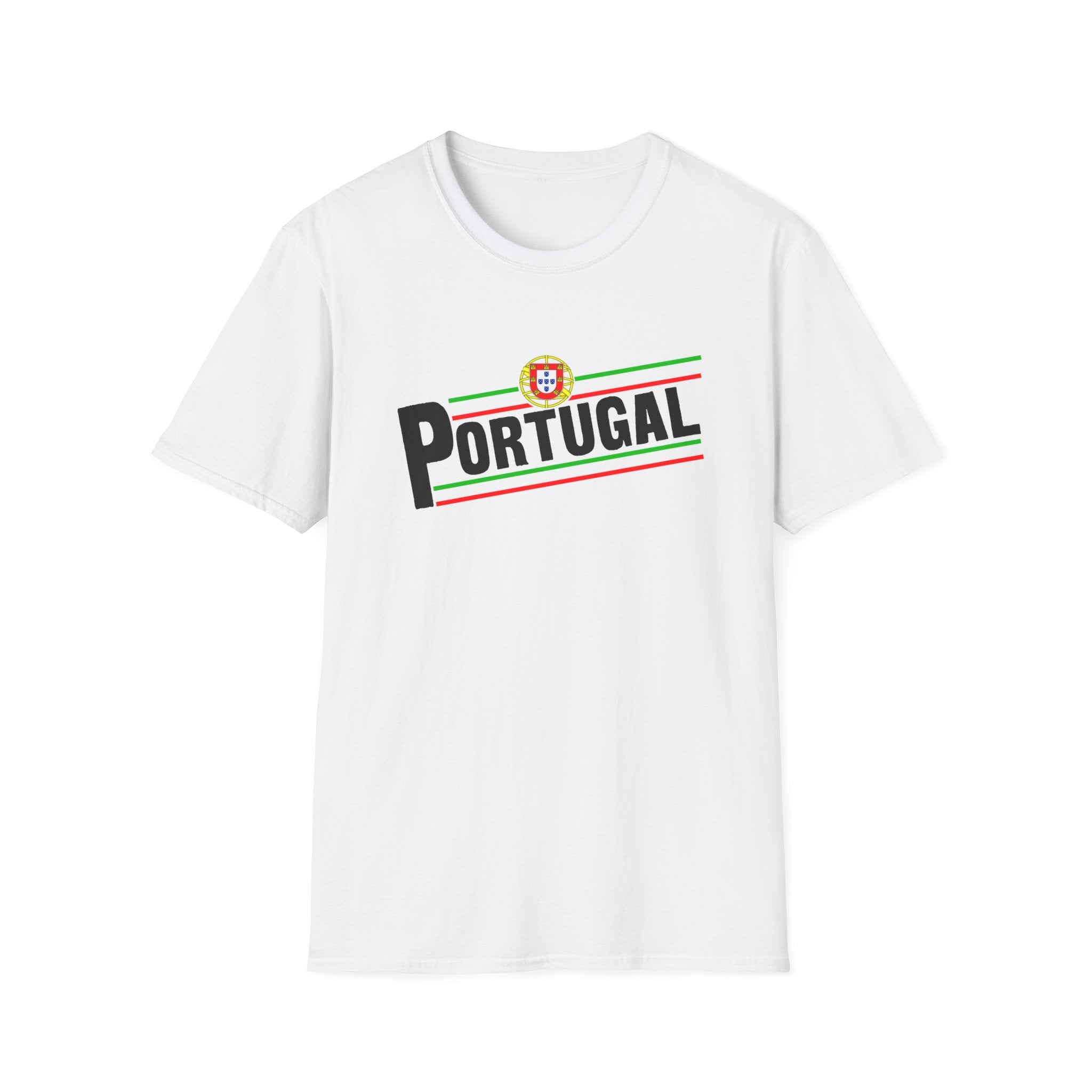 Portugal Graphic T-Shirt — Retro Flag Crest Tee