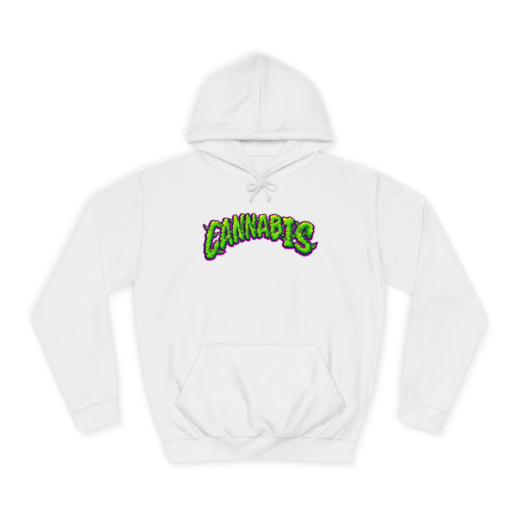 Cannabis College Hoodie, Unisex Hoodie for Students, Herbal Vibe Pullover, Perfect for 420 Celebration, Gift for Cannabis Lovers